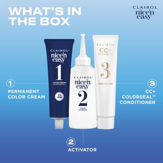 Foto 7 | Tinte Para El Cabello Clairol Nice'n Easy Permanent 1bb Deepest Blue Black - Venta Internacional.