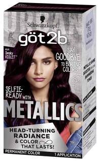 Foto 1 | Tinte De Pelo Schwarzkopf Got2b Metallics M49 Smoky Violet - Venta Internacional.