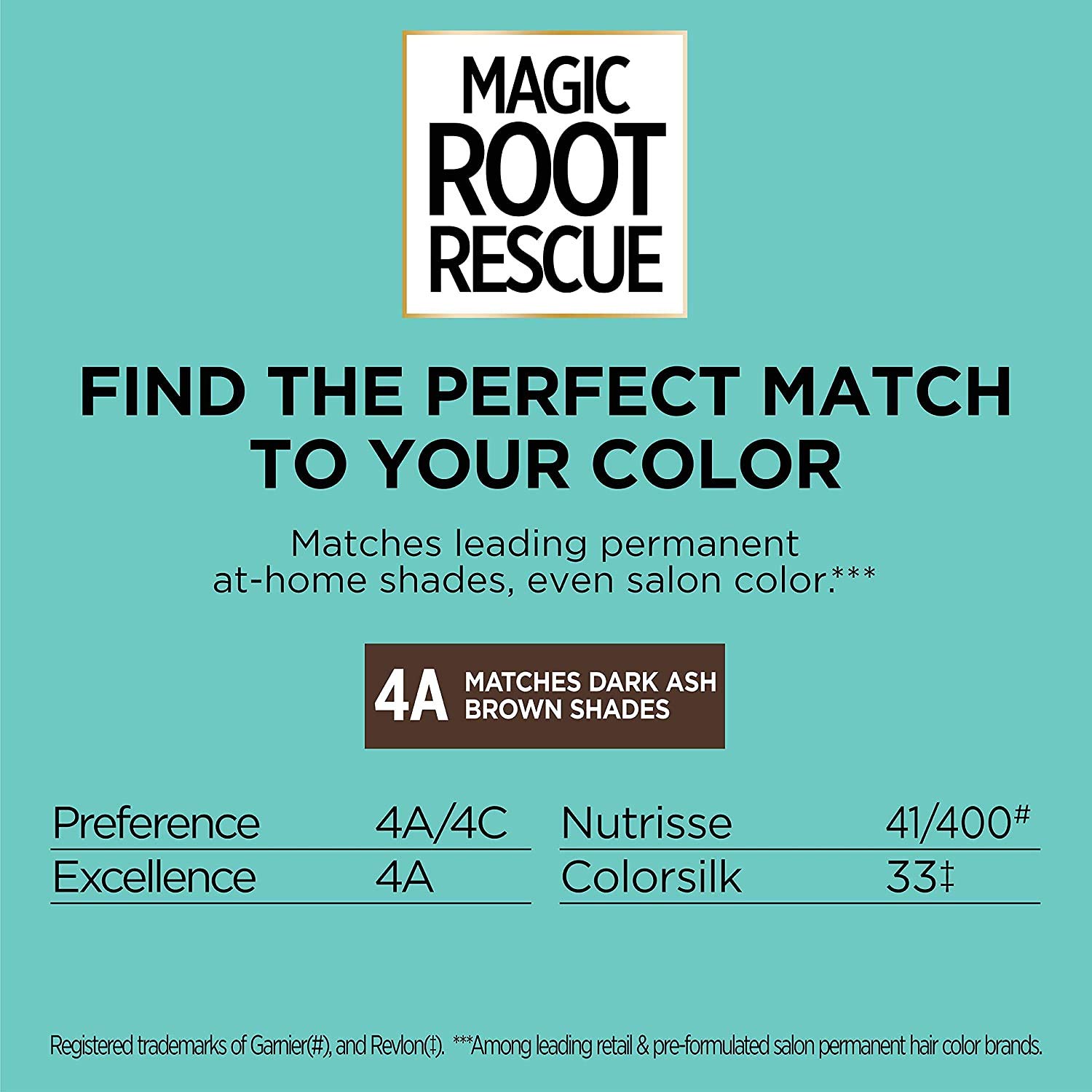 Foto 2 | Tinte De Pelo L'oréal Paris Root Rescue Dark Ash Brown 4a, Paquete De 2 - Venta Internacional.