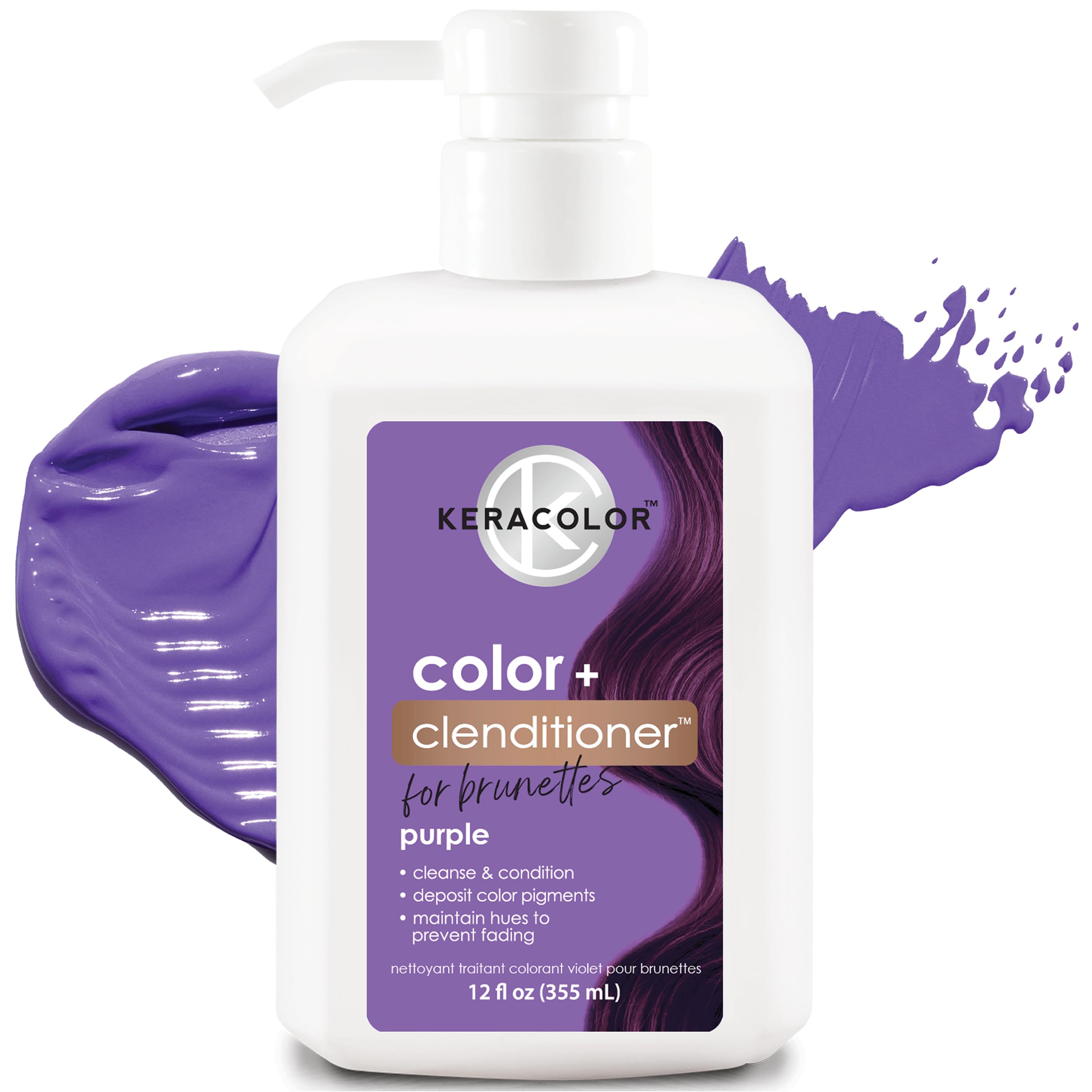 Acondicionador Depositante De Color Para El Cabello Keracolor Clenditioner - Venta Internacional.