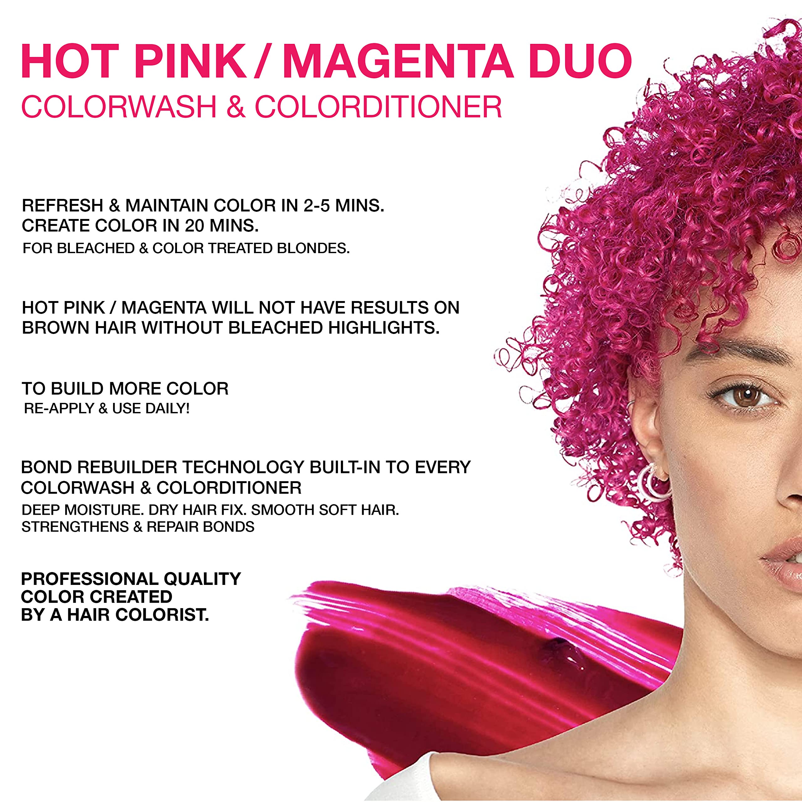Foto 2 | Champú Y Acondicionador Celeb Luxury Viral Hot Pink/magenta - Venta Internacional.