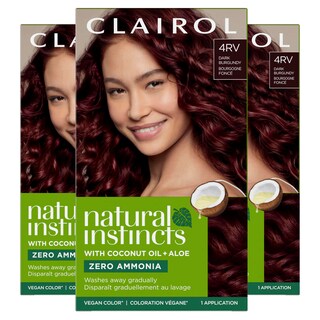 Foto 1 | Tinte Para El Cabello Clairol Natural Instincts Demi-permanent 4rv X3 - Venta Internacional.
