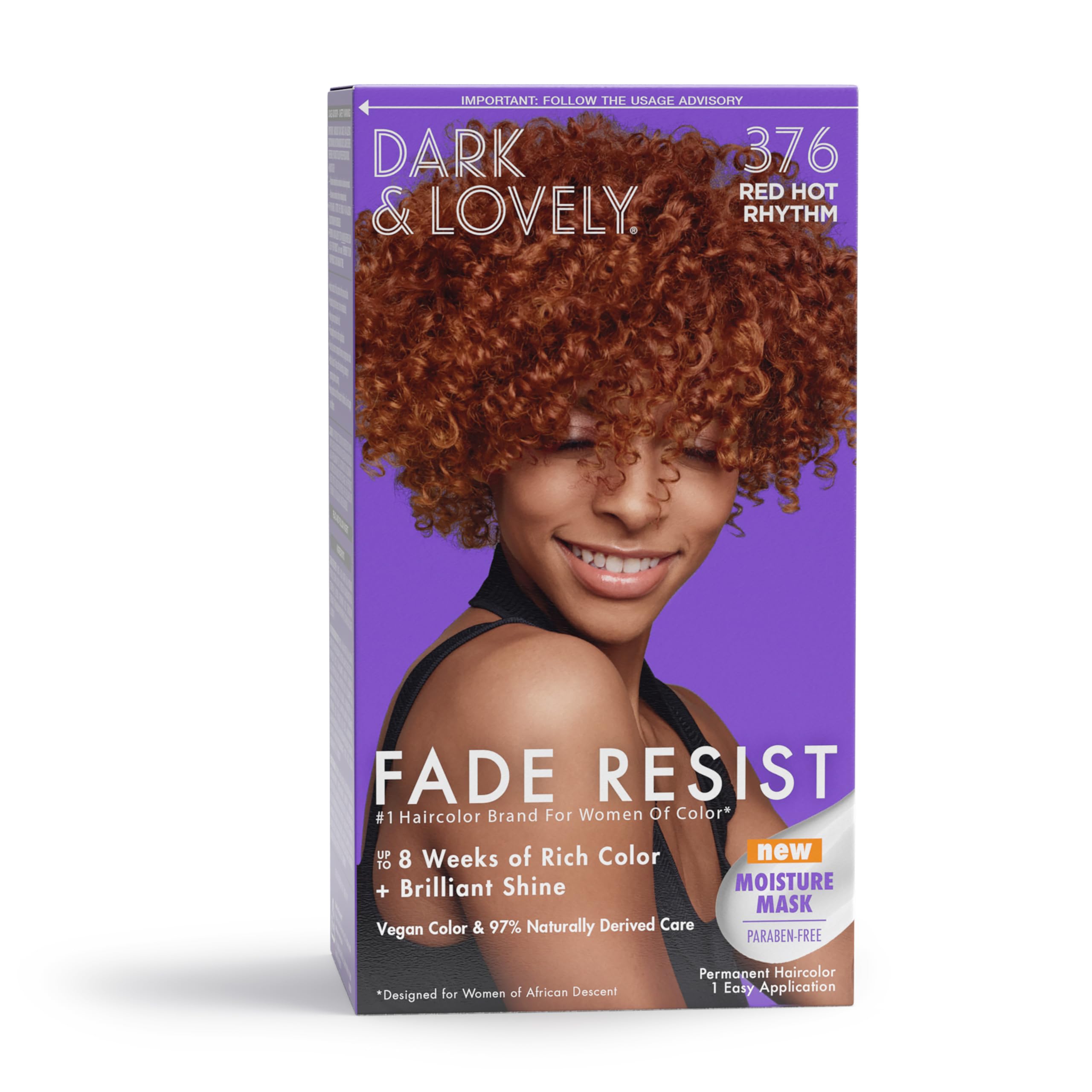 Color De Pelo Softsheen-carson Dark And Lovely Red Hot Rhythm - Venta Internacional.