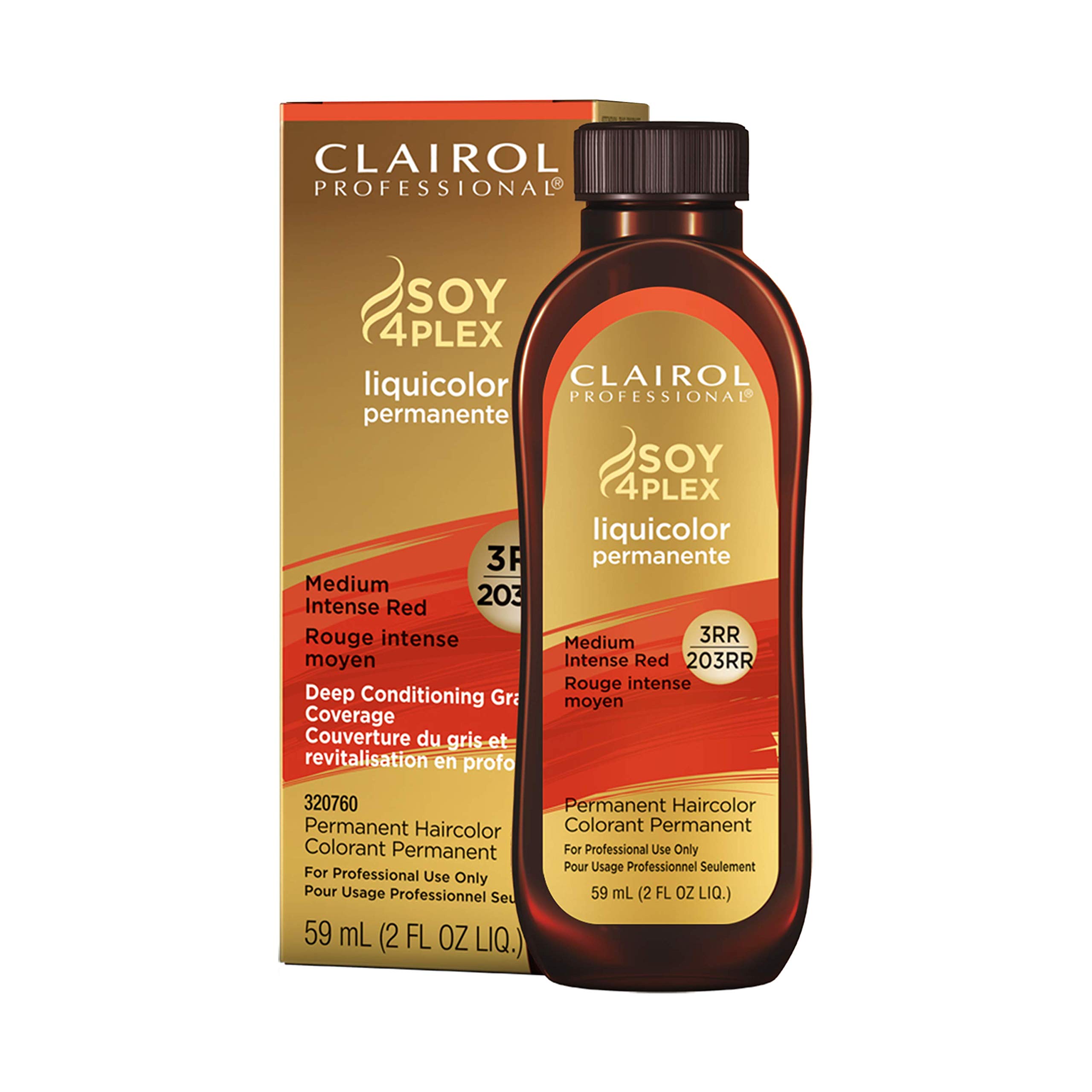 Foto 2 pulgar | Tinte Para El Cabello Clairol Professional Liquicolor 3rr Medium Red 60 Ml - Venta Internacional.