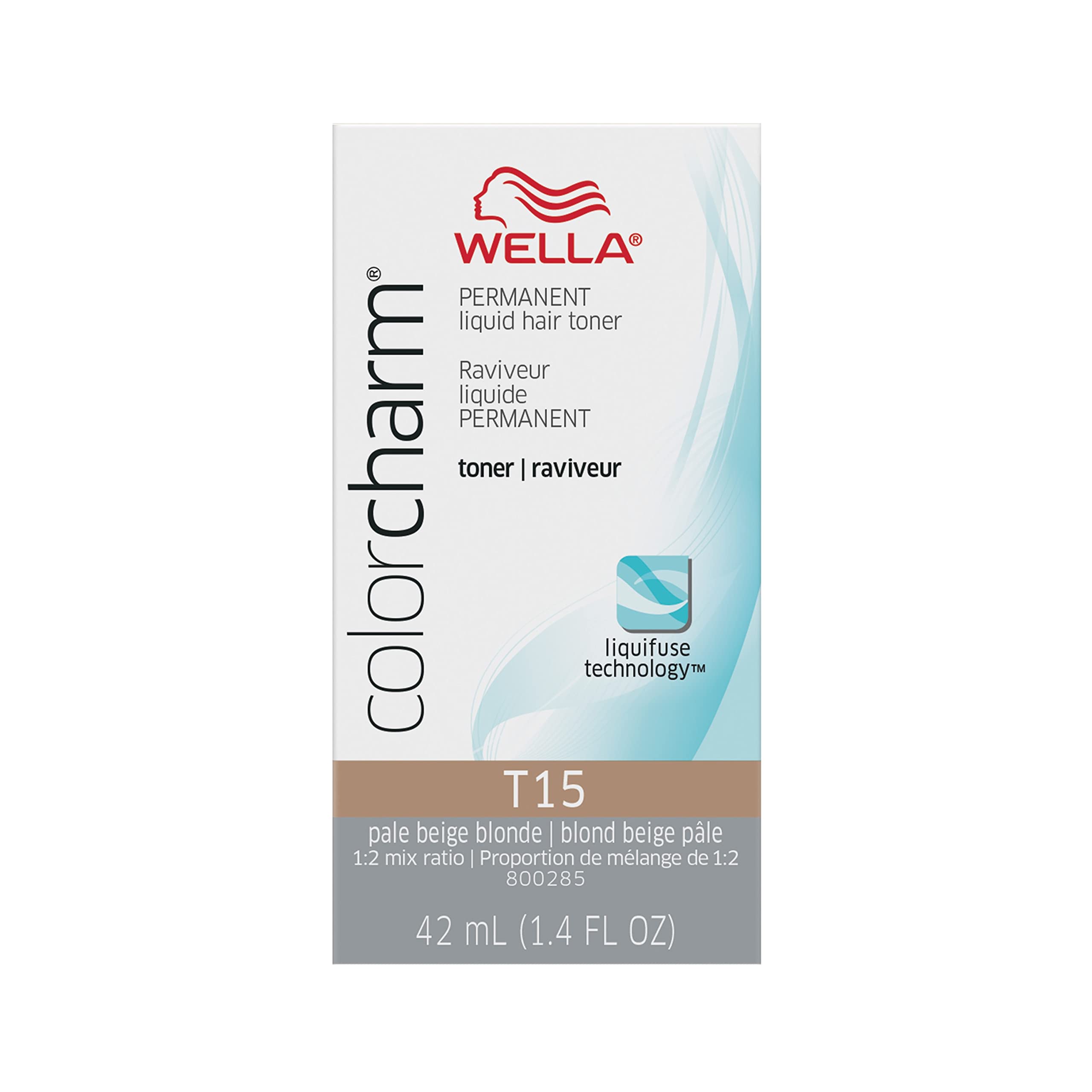 Foto 1 | Tónico Para El Cabello Wella Color Charm T15, Beige Pálido, Rubio, 40 Ml - Venta Internacional.