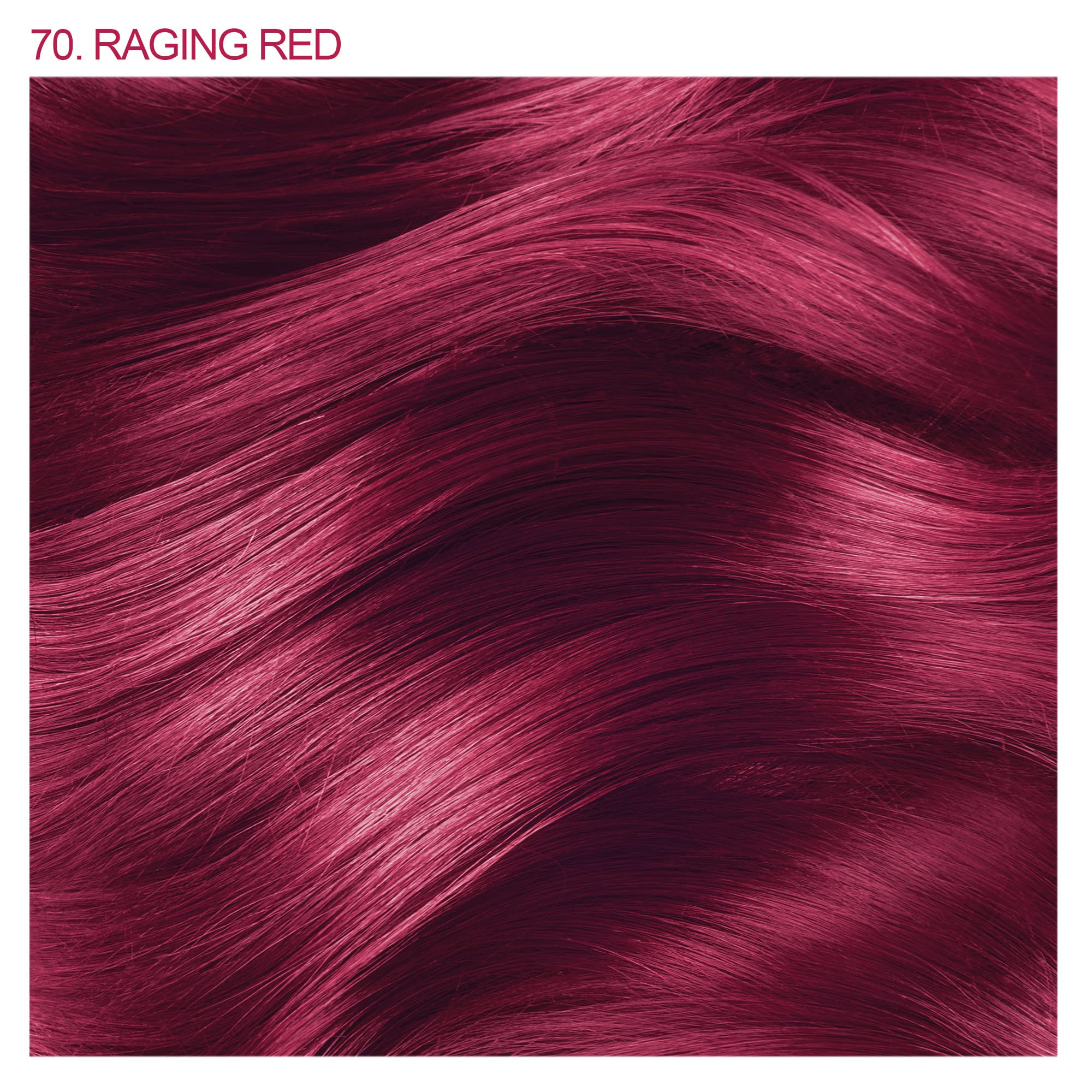 Foto 2 | Tinte Para El Cabello Adore Semi Permanent 070 Raging Red 118 Ml Vegan - Venta Internacional.
