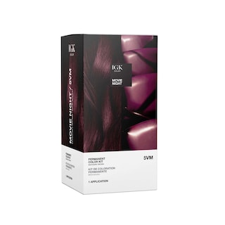 Foto 1 | Kit De Coloración De Pelo Igk Permanent Movie Night, Marrón Caoba, 5 Cm - Venta Internacional.