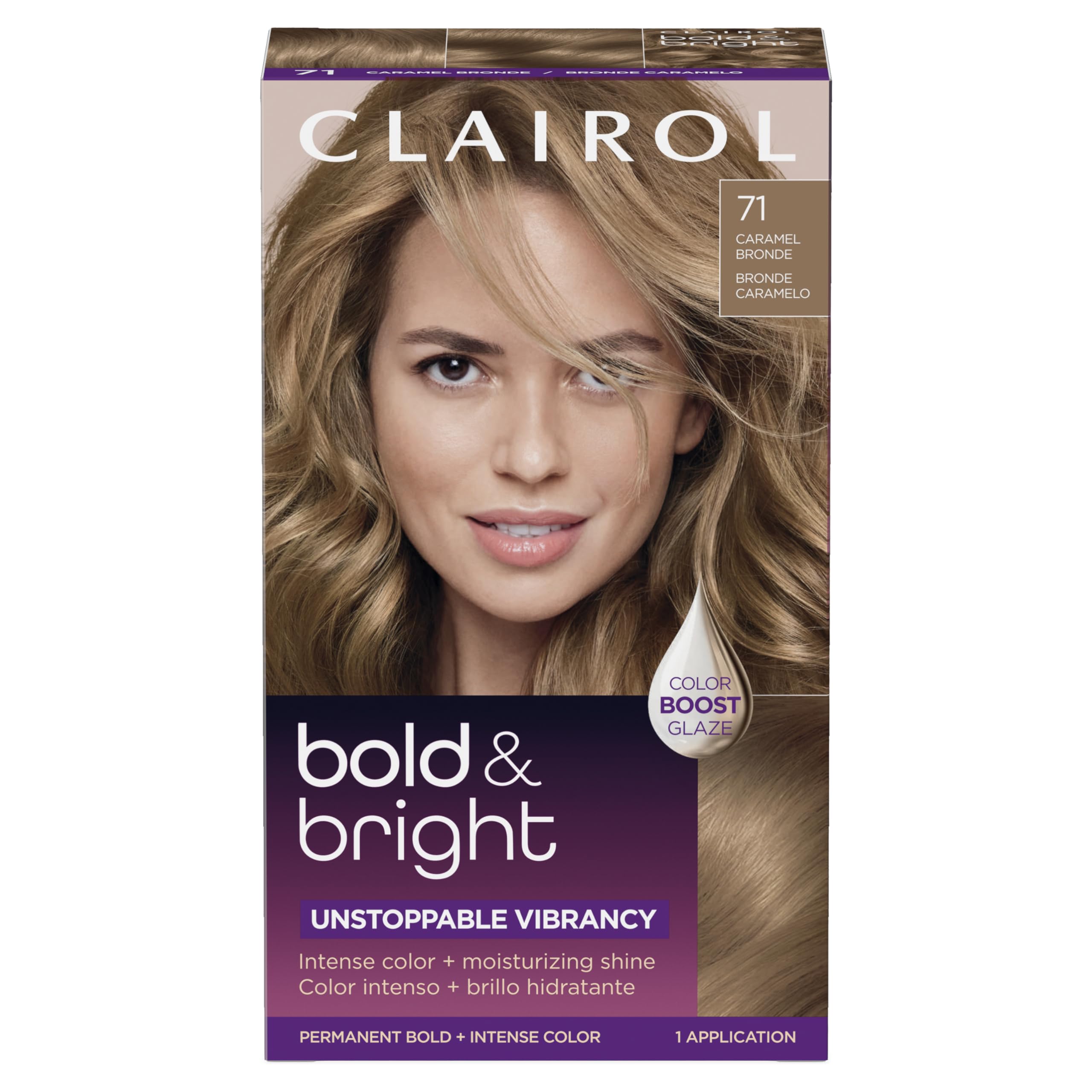 Foto 2 pulgar | Tinte Para El Cabello Clairol Bold & Bright 71 Caramel Bronde Color - Venta Internacional.