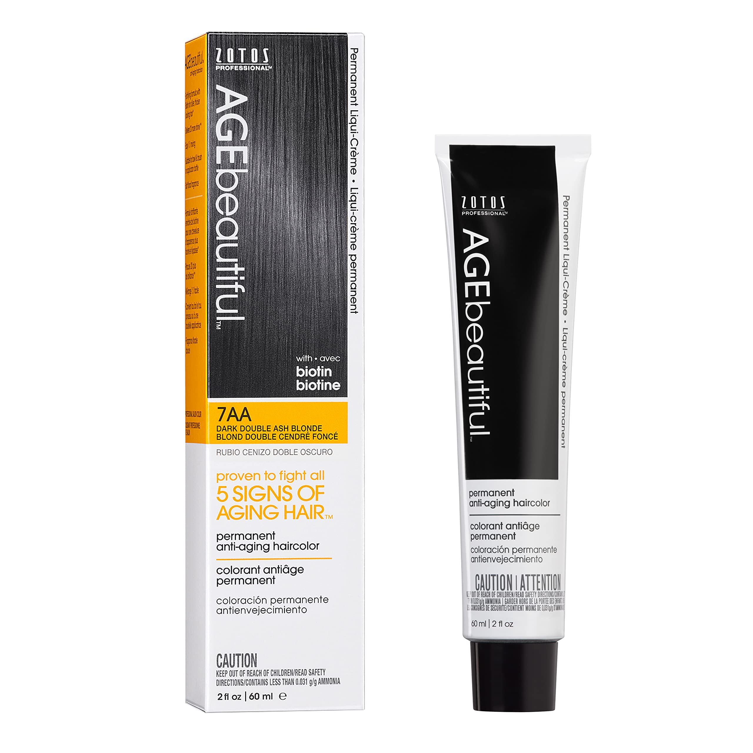 Tinte De Pelo Age Beautiful Liqui Creme 7aa Double Ash, 100 Ml - Venta Internacional. $585