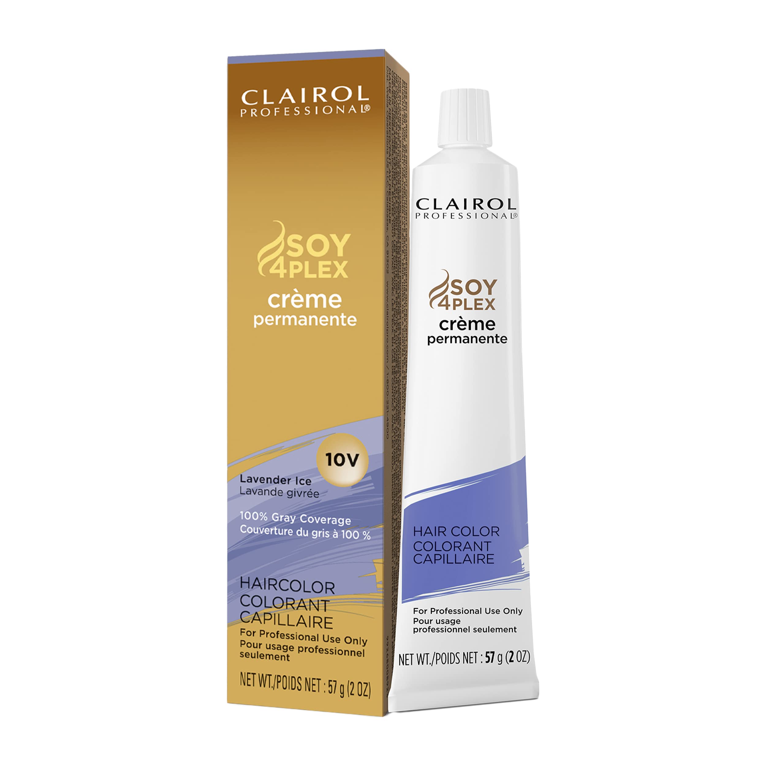 Foto 2 pulgar | Tinte Para El Cabello Clairol Professional Permanent Creme 10 G Lavender Ice 60 Ml - Venta Internacional.