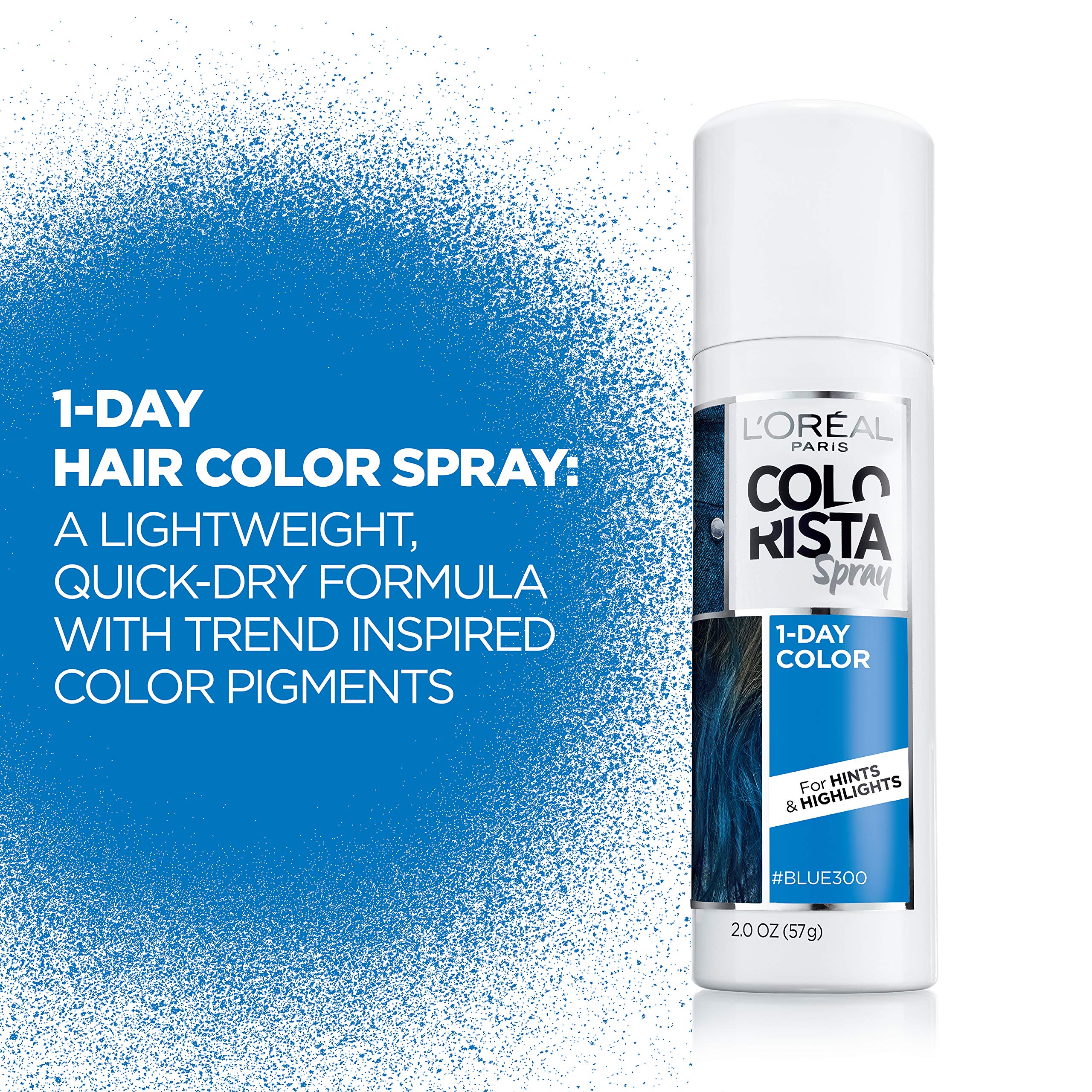 Foto 3 pulgar | Spray Para Teñir El Cabello L'oreal Paris Colorista 1-day Blue 60 Ml - Venta Internacional.