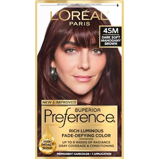 Foto 1 | Tinte Para el Cabello L'oreal Paris Superior Preference 4sm Caoba Oscuro - Venta Internacional