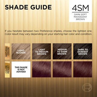 Foto 5 | Tinte Para el Cabello L'oreal Paris Superior Preference 4sm Caoba Oscuro - Venta Internacional
