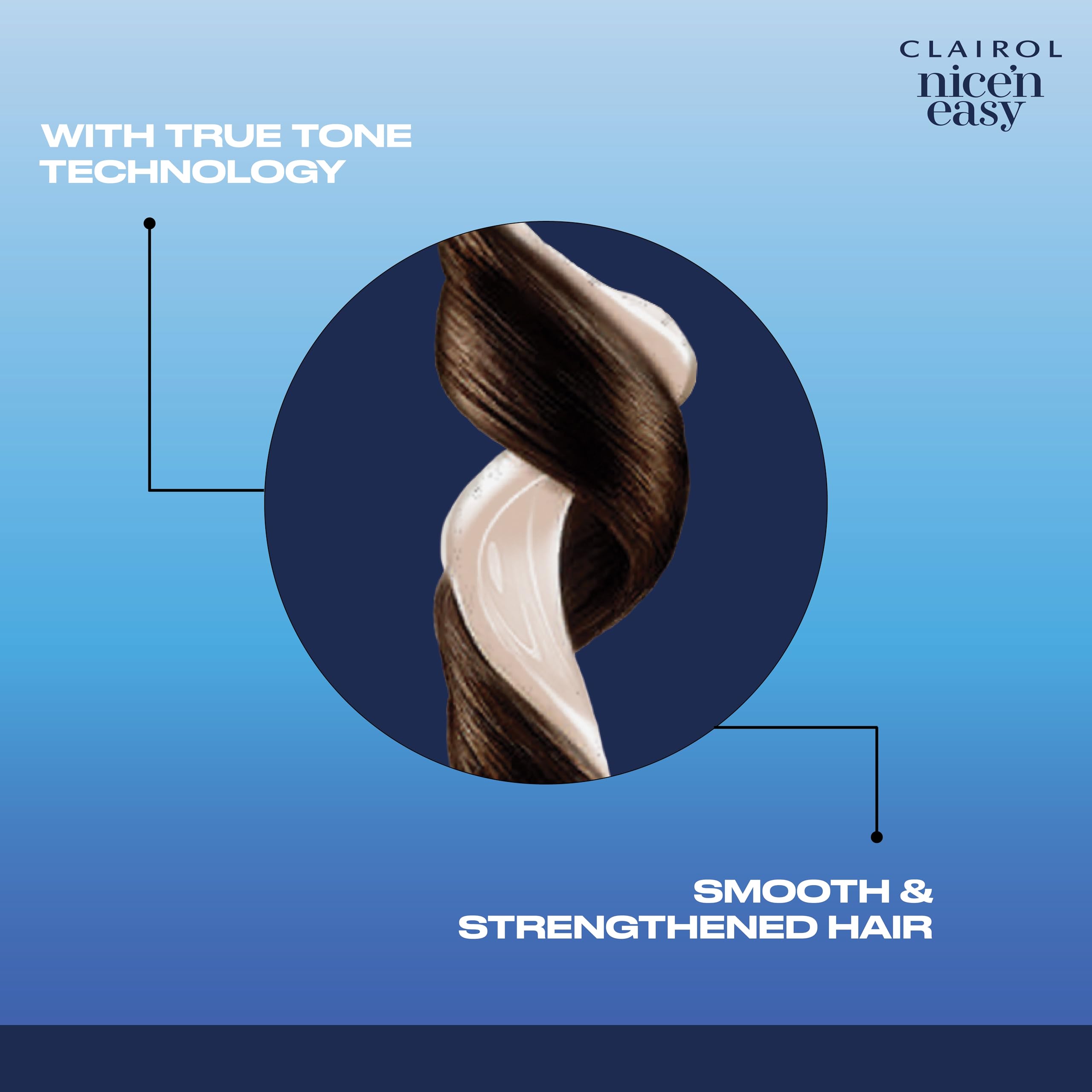 Foto 7 pulgar | Tinte Para El Cabello Clairol Nice'n Easy 4r Castaño Oscuro, Paquete De 3 - Venta Internacional.