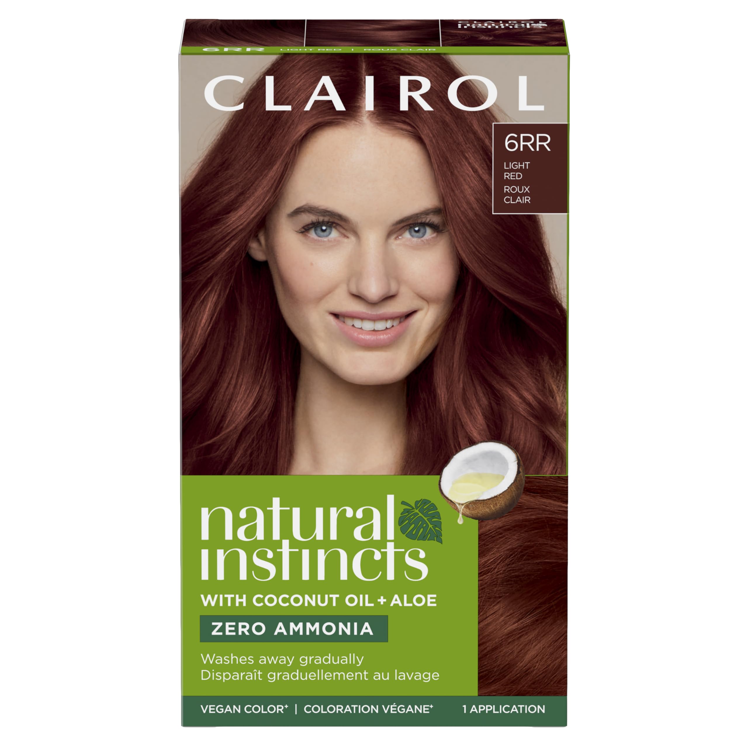 Foto 2 pulgar | Tinte Para El Cabello Clairol Natural Instincts Demi-permanent 6rr Red - Venta Internacional.