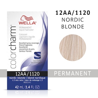 Foto 2 | Tinte De Pelo Wella Color Charm Permanent 12aa Nordic Blonde - Venta Internacional.