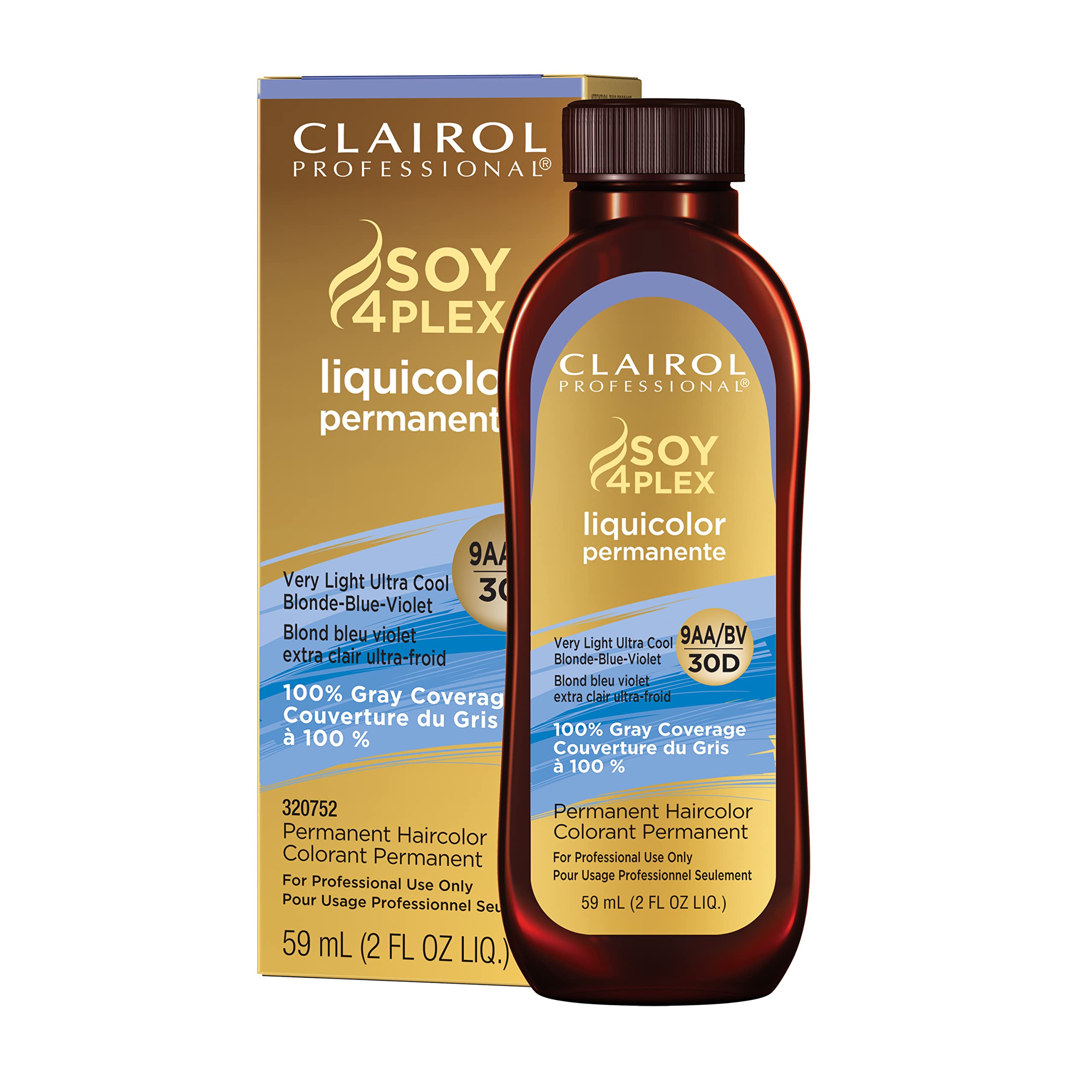 Tinte De Pelo Clairol Professional Liquicolor 9aa-bv Rubio Claro - Venta Internacional.