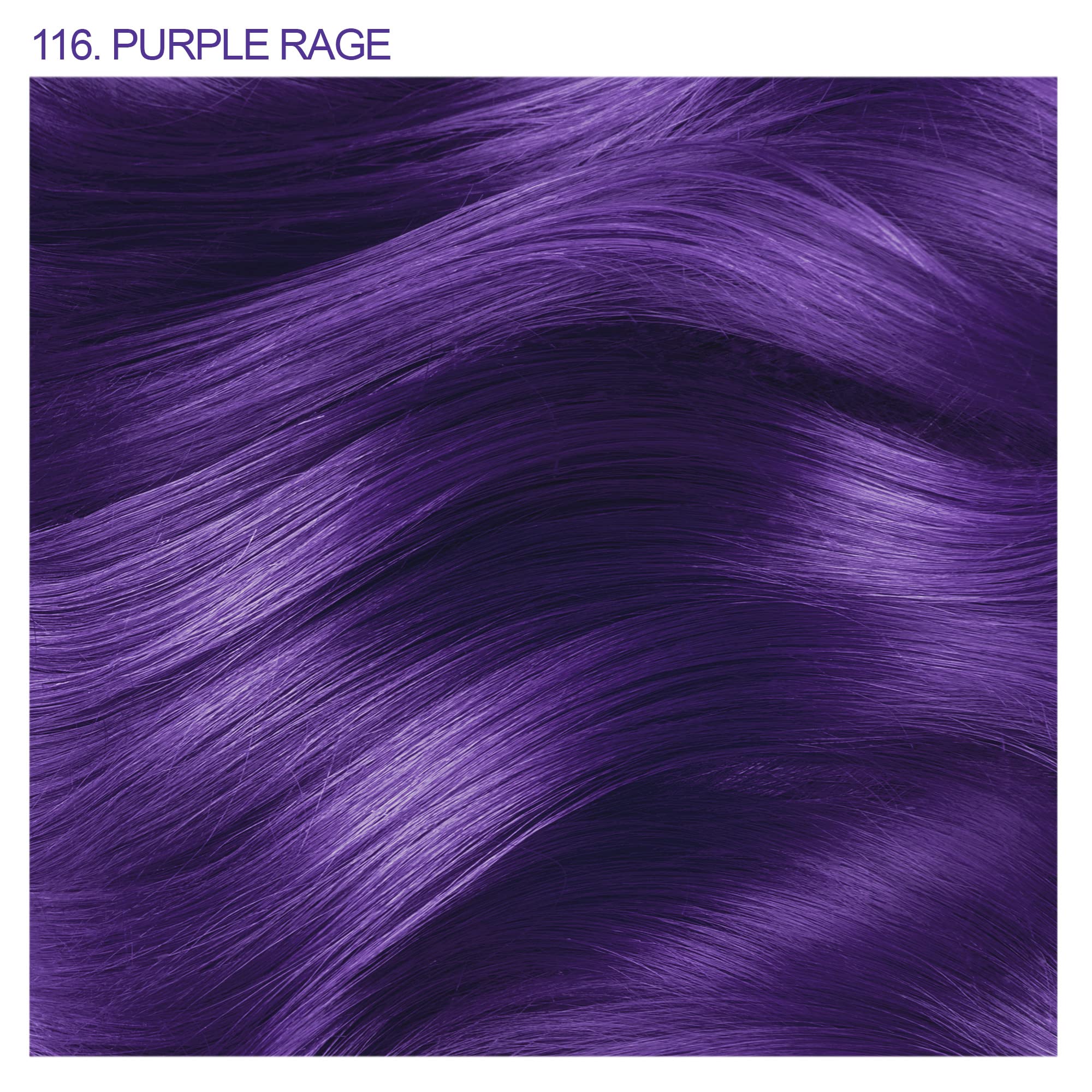 Foto 3 pulgar | Tinte Para El Cabello Adore Semi Permanent Purple Rage 116 Vegan 118 Ml - Venta Internacional.