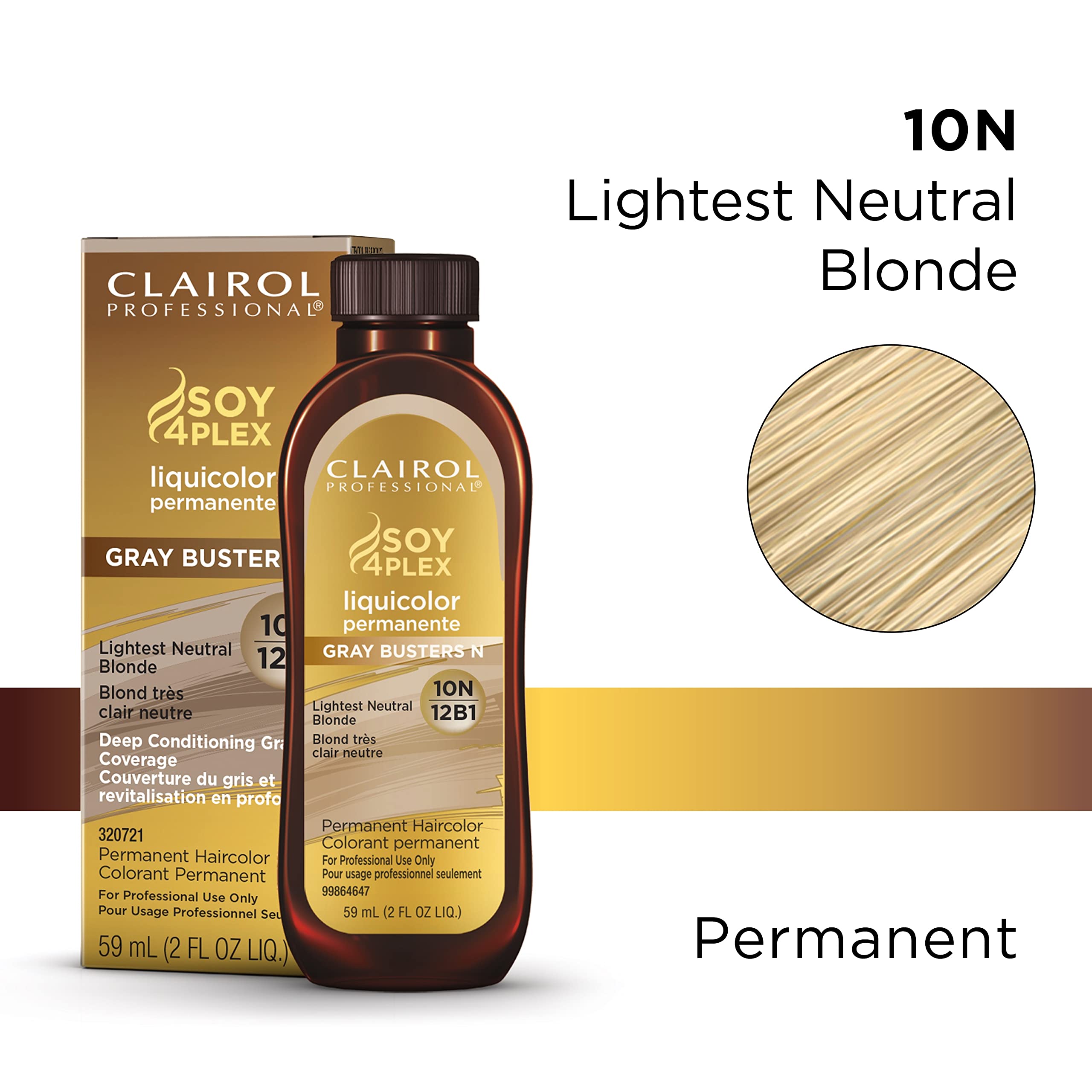 Foto 2 | Tinte De Pelo Clairol Professional Liquicolor 10n Rubio Más Claro - Venta Internacional.