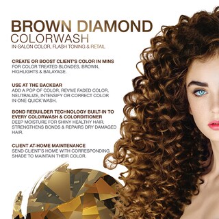 Foto 2 | Champú Depositante De Tinte Para El Cabello Celeb Luxury Gem Lites Brown - Venta Internacional.