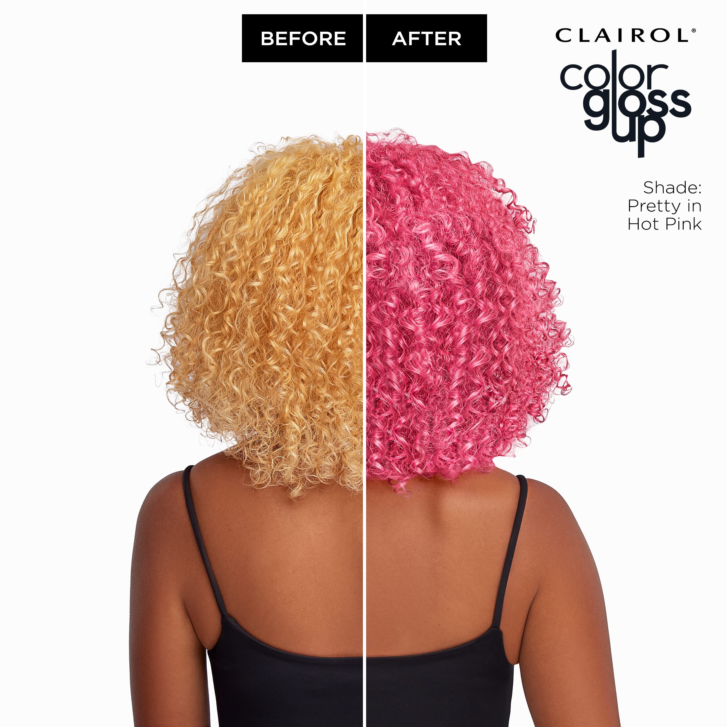 Foto 7 pulgar | Tinte Para El Cabello Clairol Color Gloss Up Pretty En Rosa Fuerte X4 - Venta Internacional.