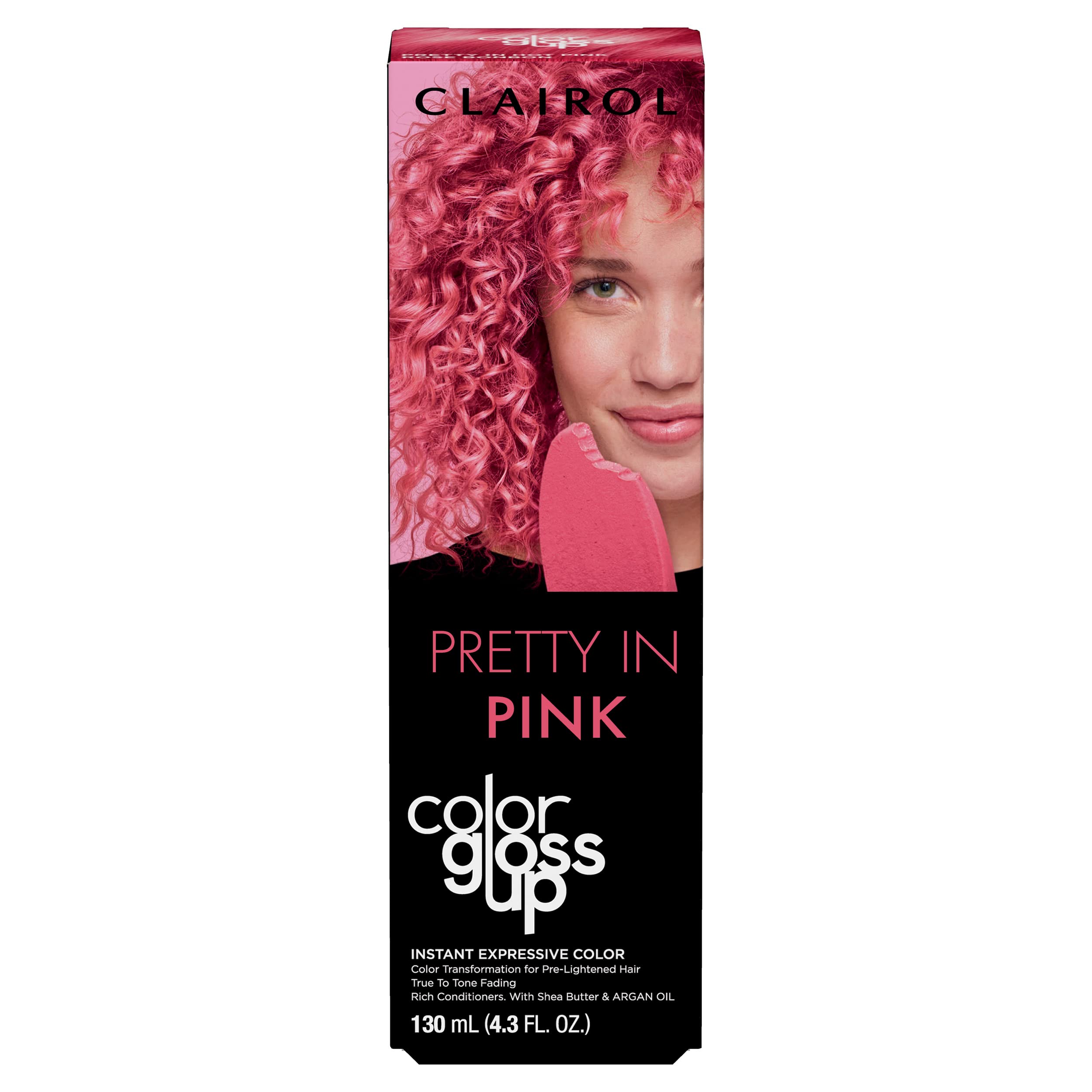 Tinte Para El Cabello Clairol Color Gloss Up Pretty En Rosa Intenso, Paquete De 1 - Venta Internacional.