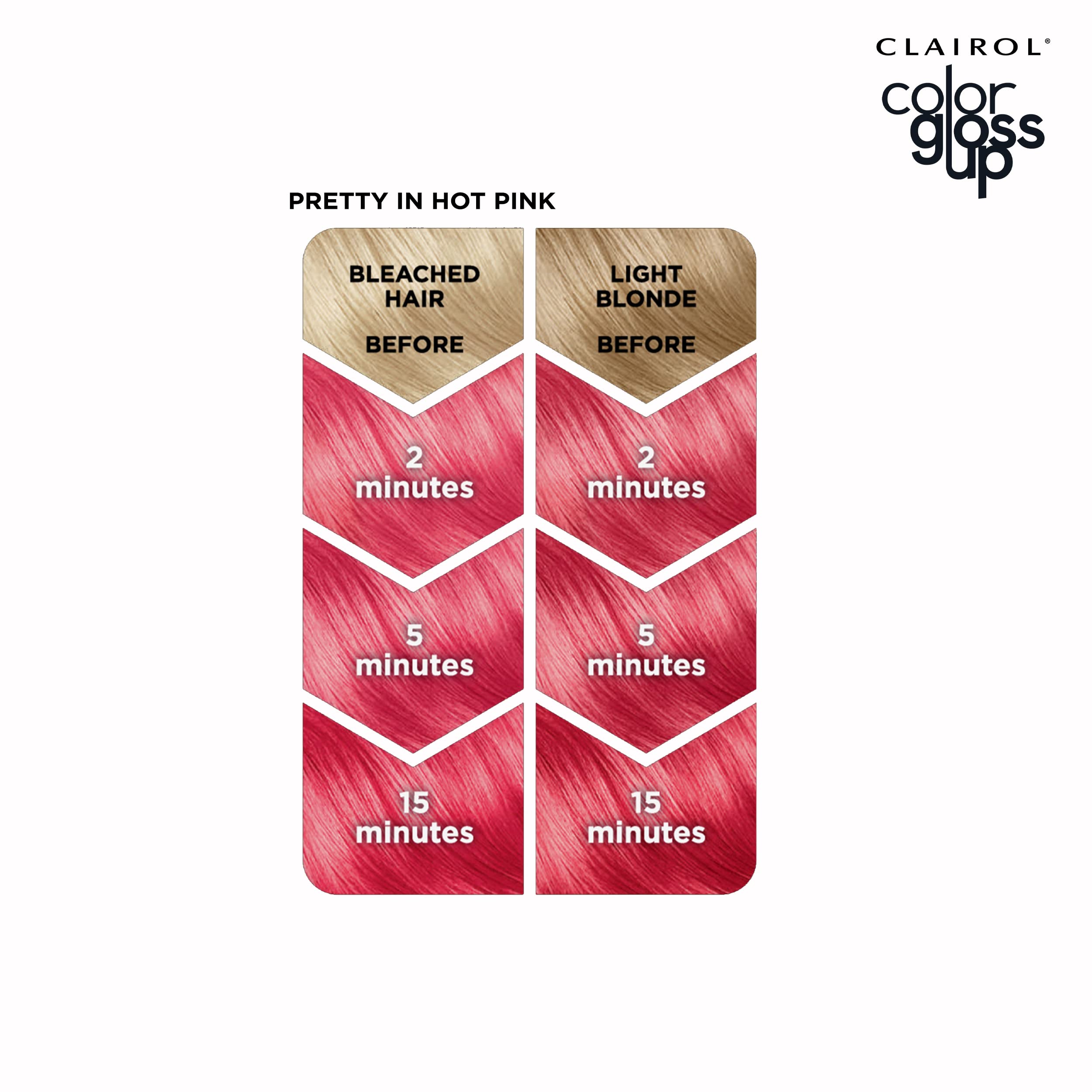 Foto 6 pulgar | Tinte Para El Cabello Clairol Color Gloss Up Pretty En Rosa Intenso, Paquete De 1 - Venta Internacional.