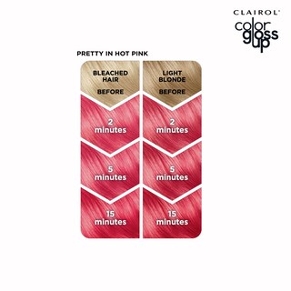 Foto 5 | Tinte Para El Cabello Clairol Color Gloss Up Pretty En Rosa Intenso, Paquete De 1 - Venta Internacional.