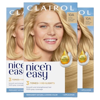Foto 1 | Tinte Para El Cabello Clairol Nice'n Easy 10c Extra Light Cool Blonde X3 - Venta Internacional.