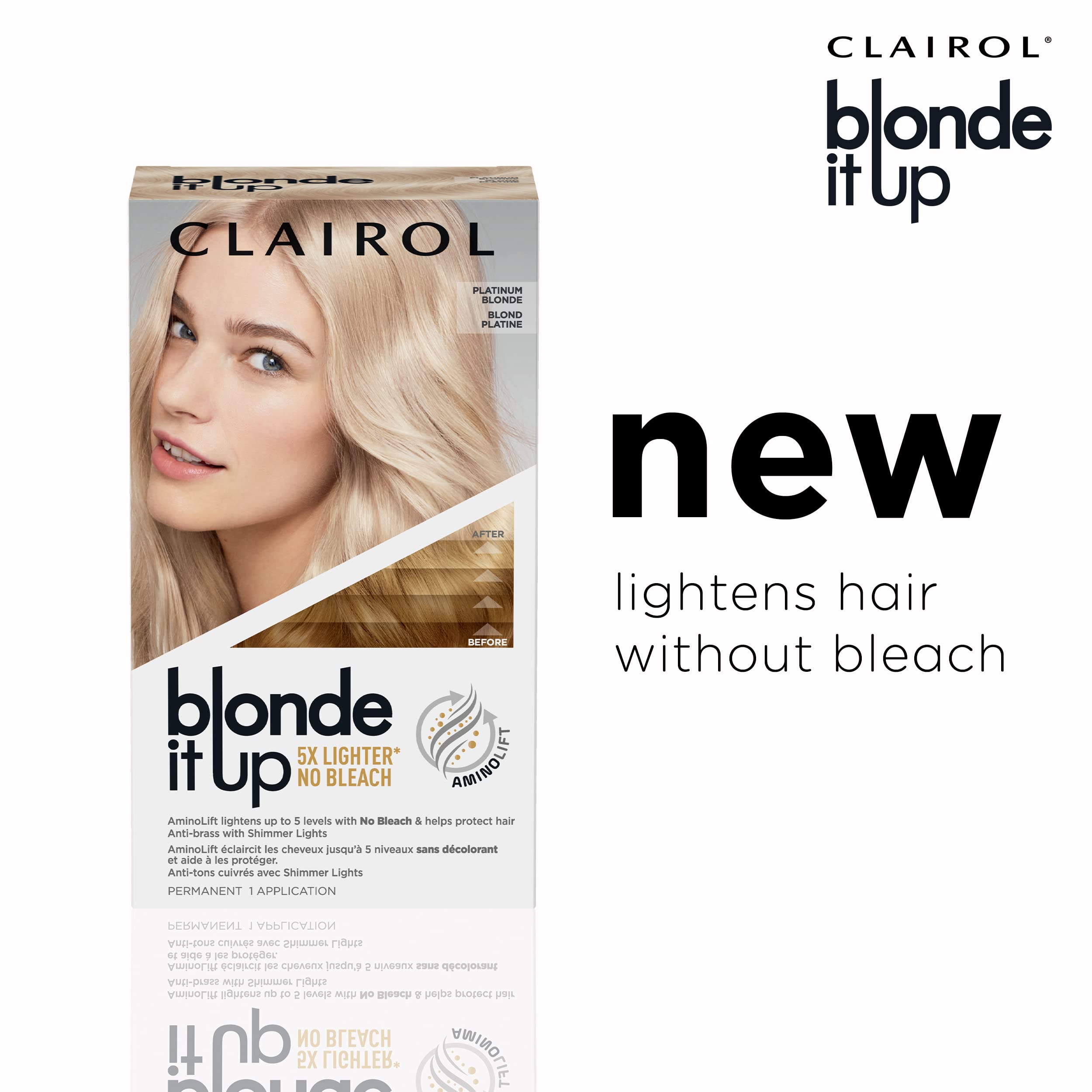 Foto 3 pulgar | Tinte Para El Cabello Clairol Blonde It Up Permanent Platinum, Paquete De 2 - Venta Internacional.