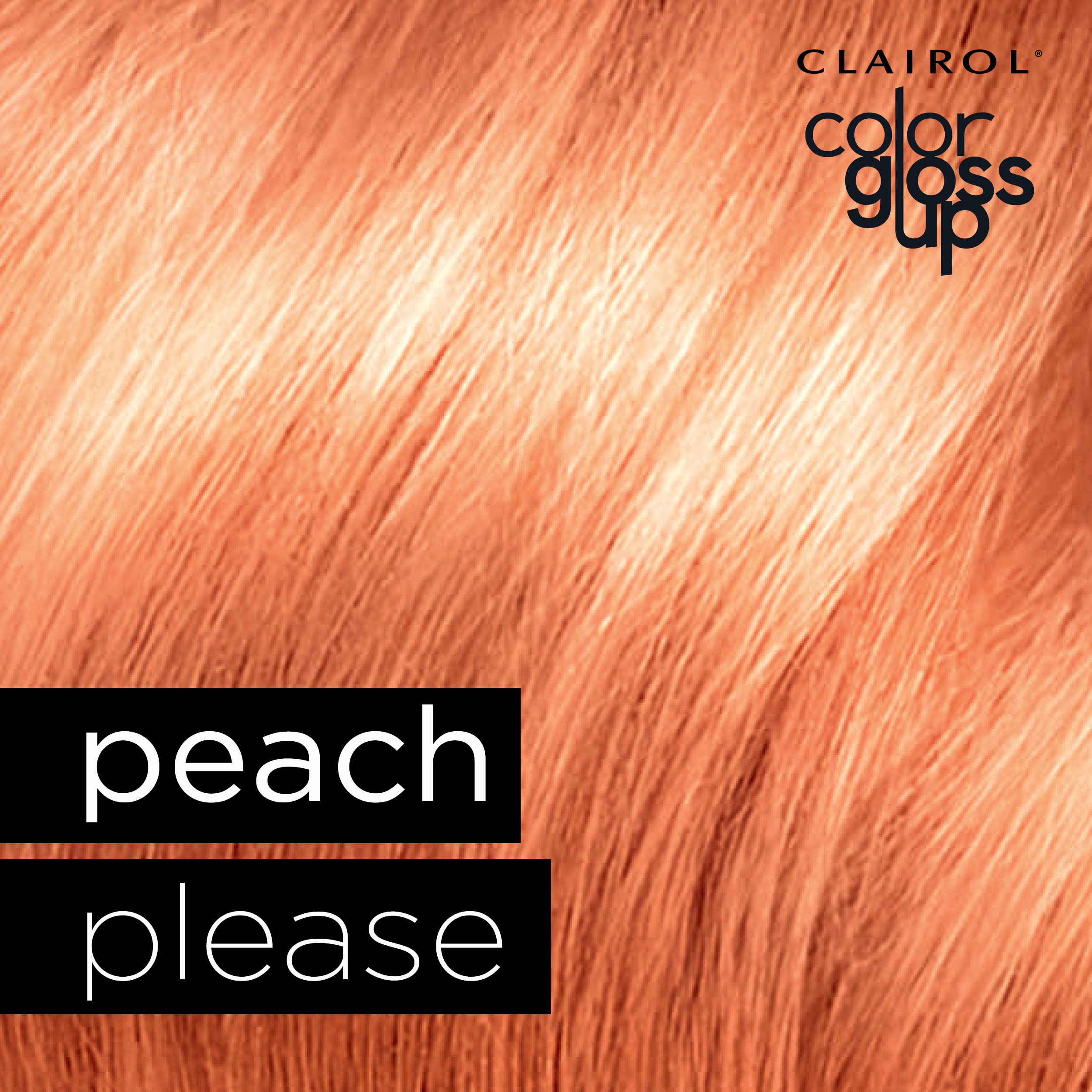 Foto 6 | Tinte Para El Cabello Clairol Color Gloss Up Temporal Peach Please X1 - Venta Internacional.