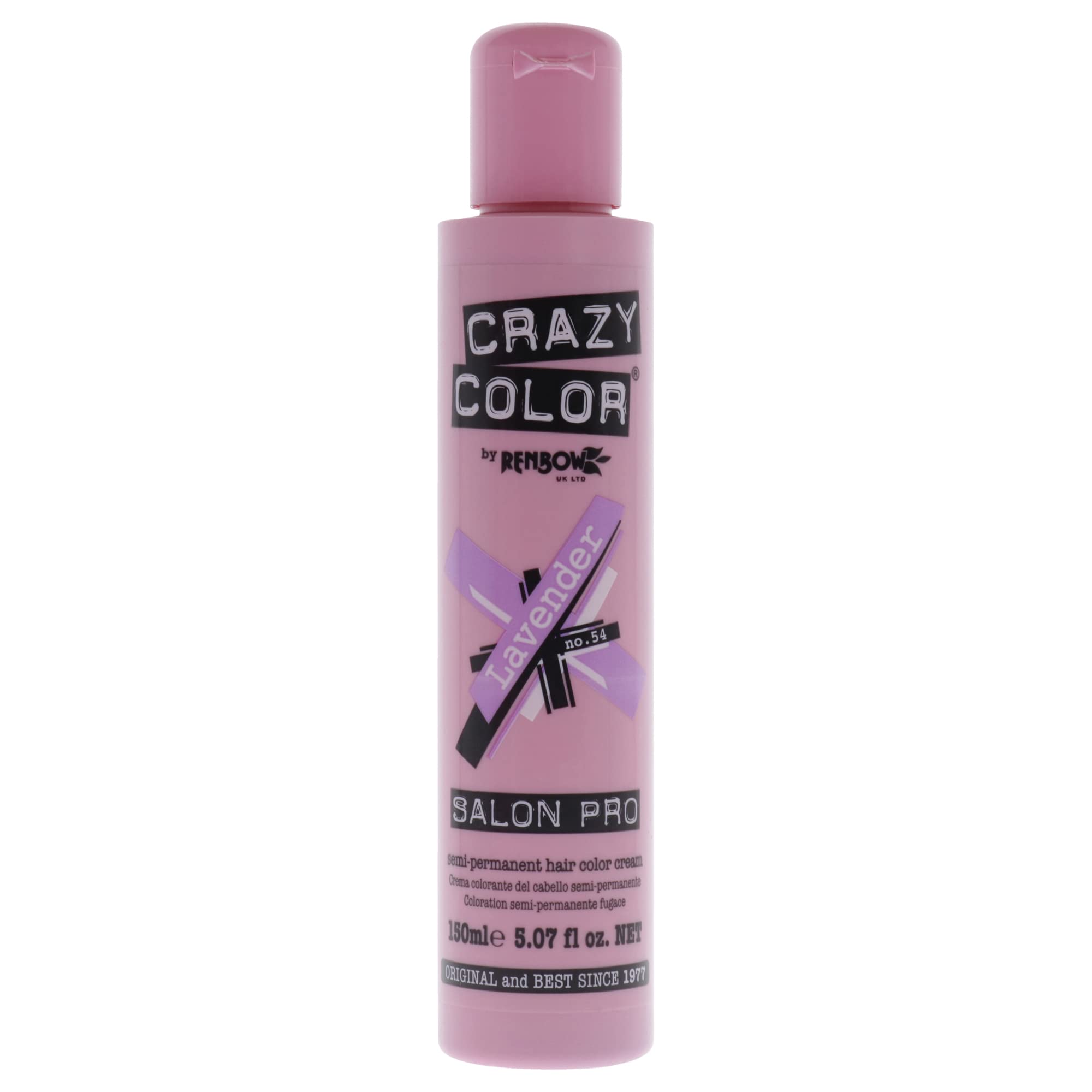 Foto 2 pulgar | Tinte De Pelo Crazy Color Salon Pro 54 Lavanda 150 Ml Para Mujer - Venta Internacional.