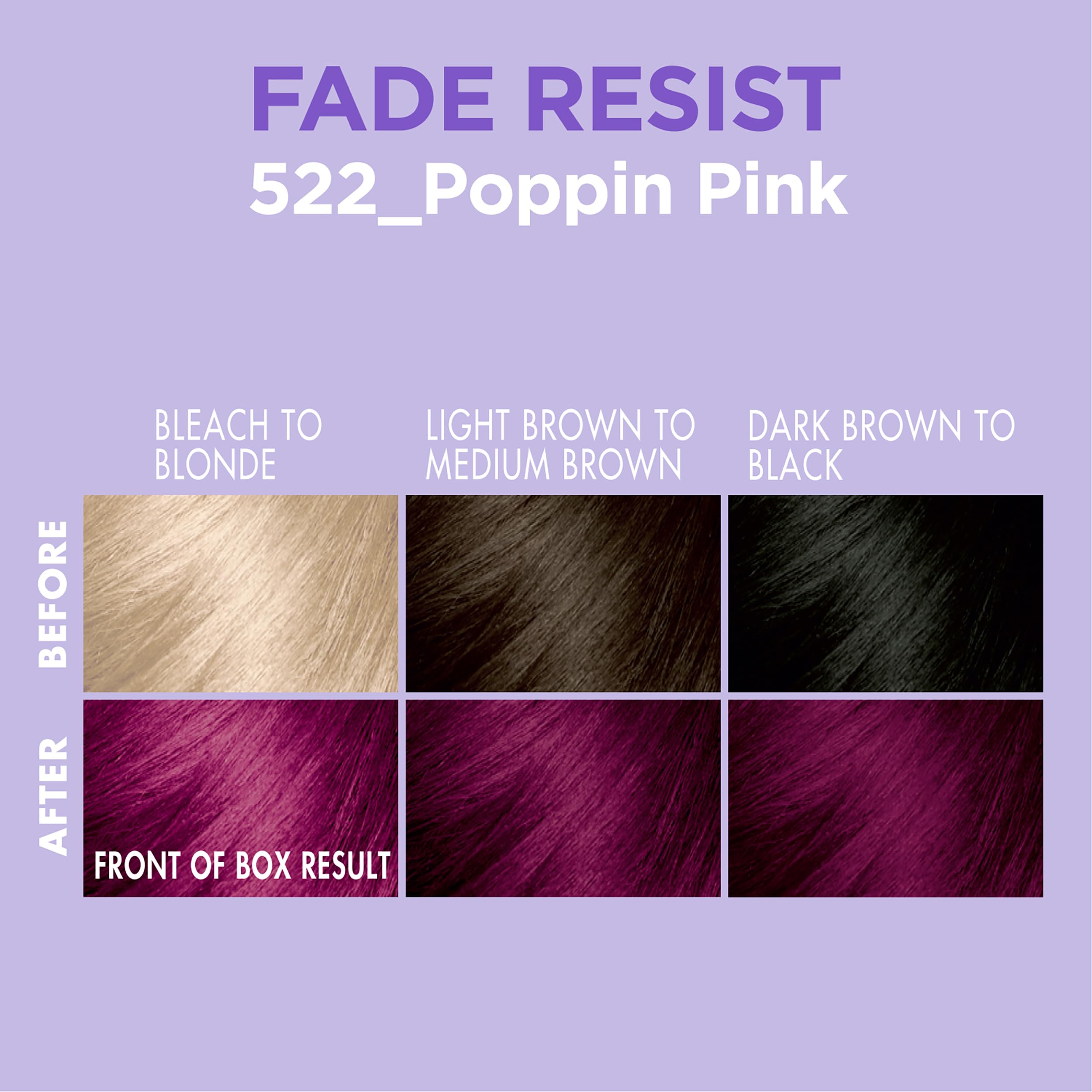 Foto 4 pulgar | Tinte Para El Cabello Softsheen-carson Dark And Lovely Poppin Pink 765ml - Venta Internacional.