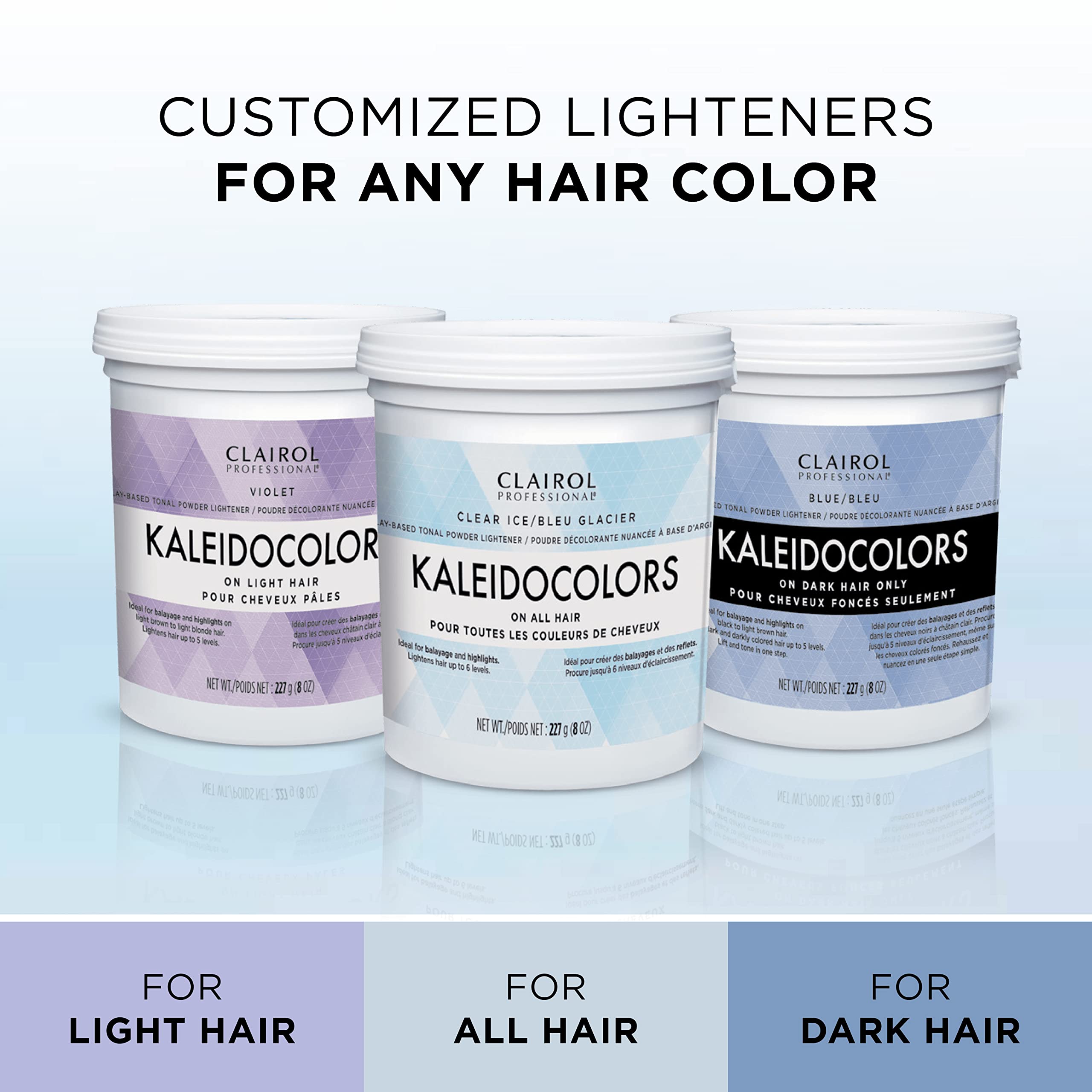 Foto 7 pulgar | Decolorante Para Cabello Clairol Professional Kaleidocolors Blue Tub 240 Ml - Venta Internacional.