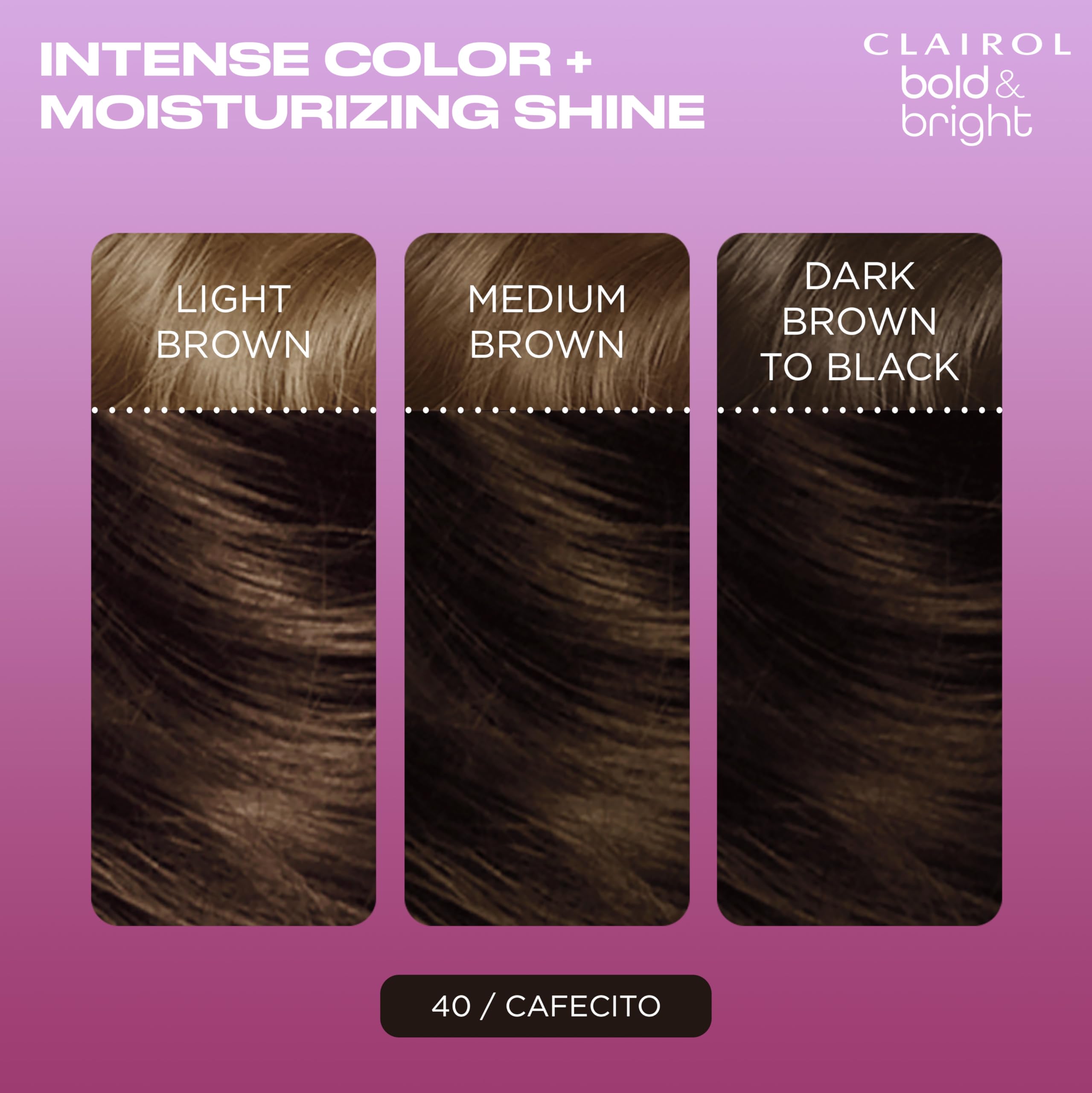 Foto 4 pulgar | Tinte Para El Cabello Clairol Bold & Bright Permanent 40 Cafecito Color - Venta Internacional.