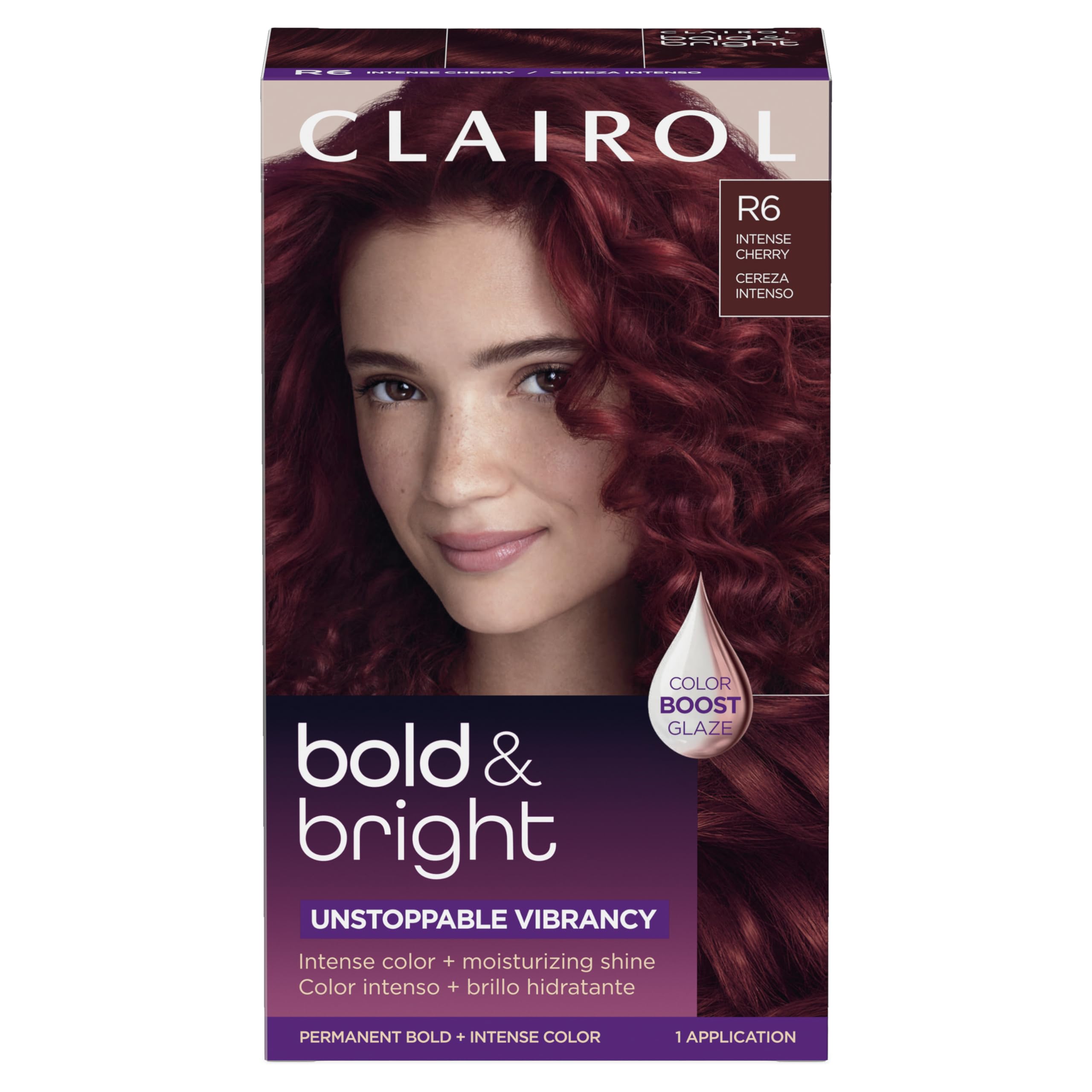Foto 2 pulgar | Tinte Para El Cabello Clairol Bold & Bright R6 Intense Cherry, Paquete De 1 - Venta Internacional.