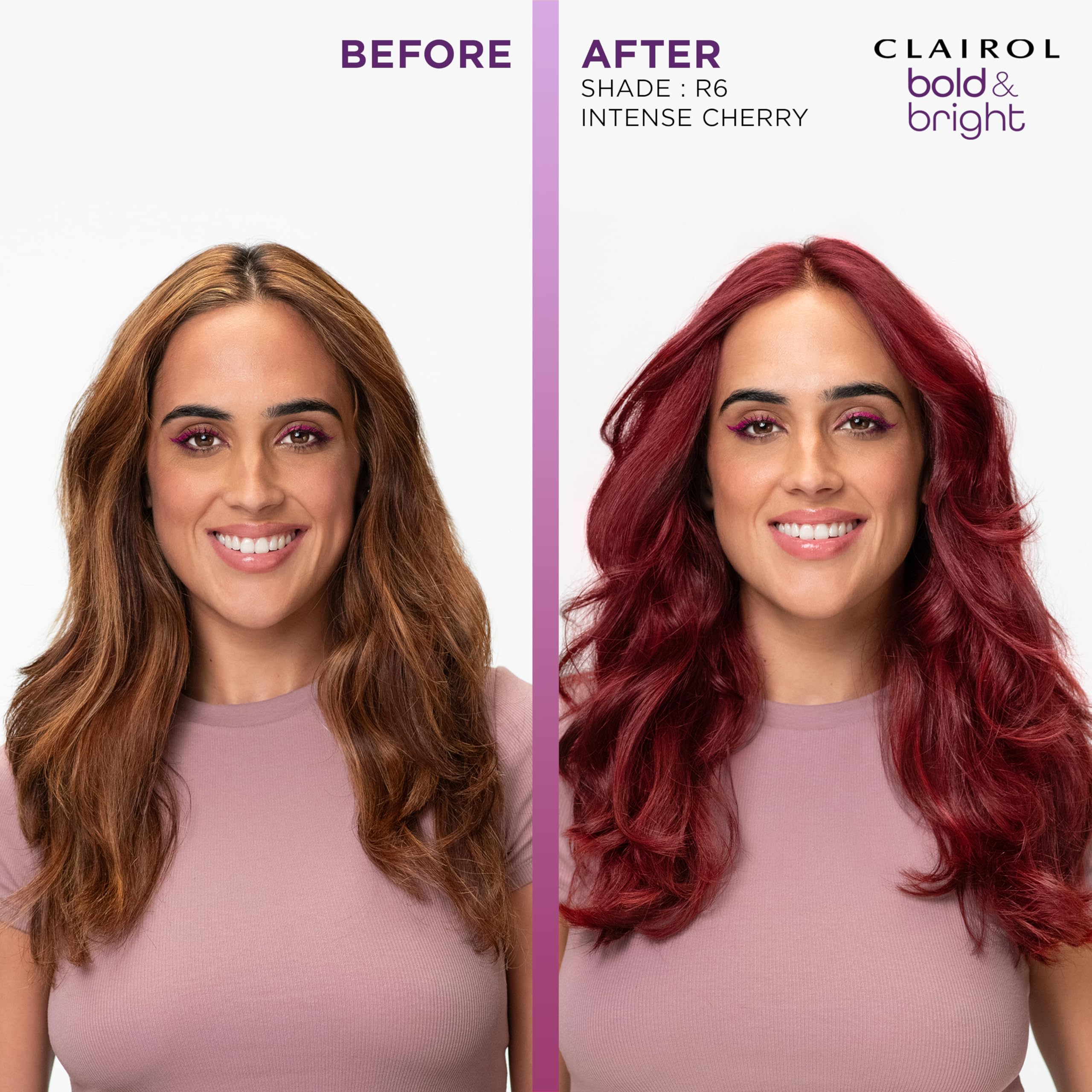Foto 3 pulgar | Tinte Para El Cabello Clairol Bold & Bright R6 Intense Cherry, Paquete De 1 - Venta Internacional.