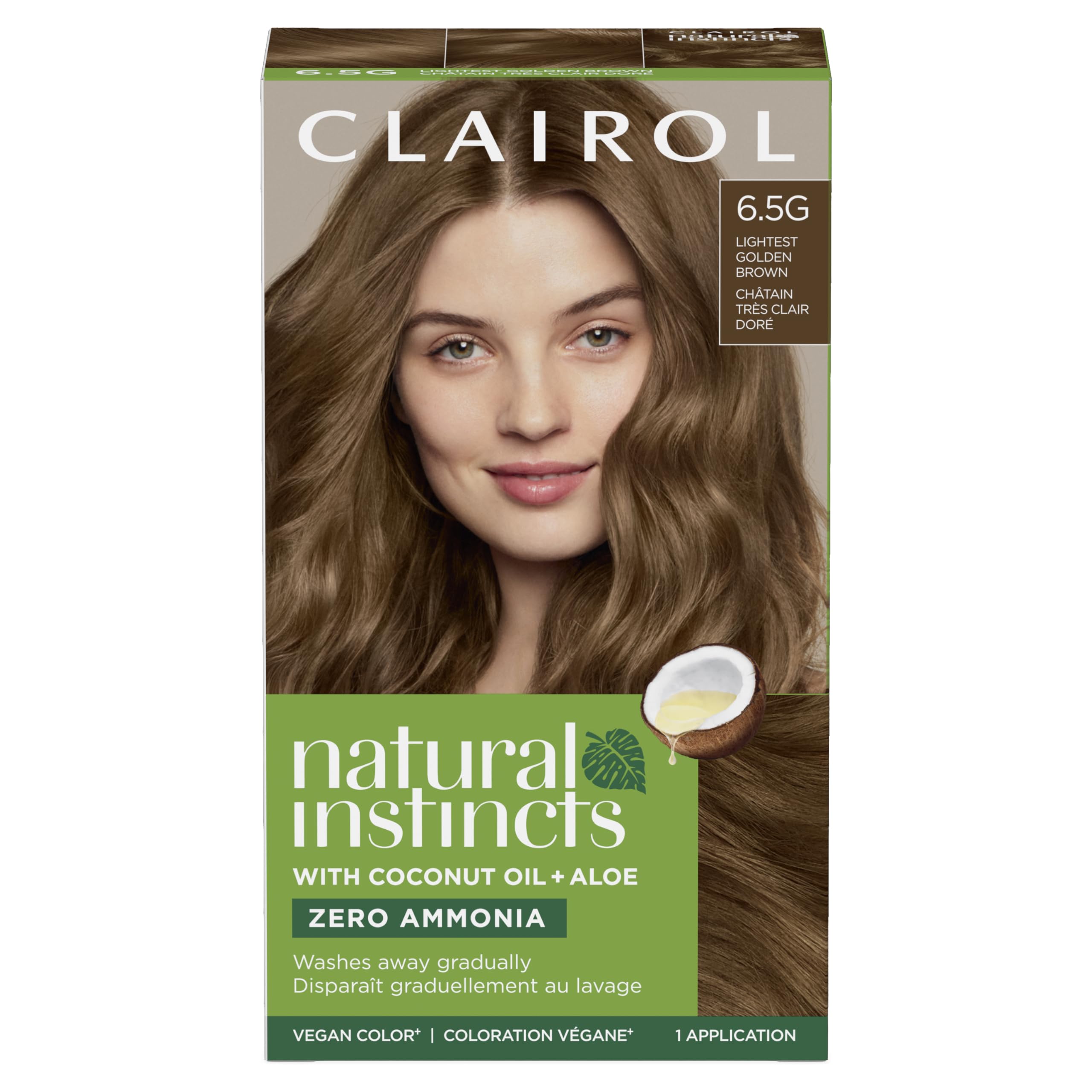 Foto 2 pulgar | Tinte Para El Cabello Clairol Natural Instincts Demi-permanent 6.5g Brown - Venta Internacional.