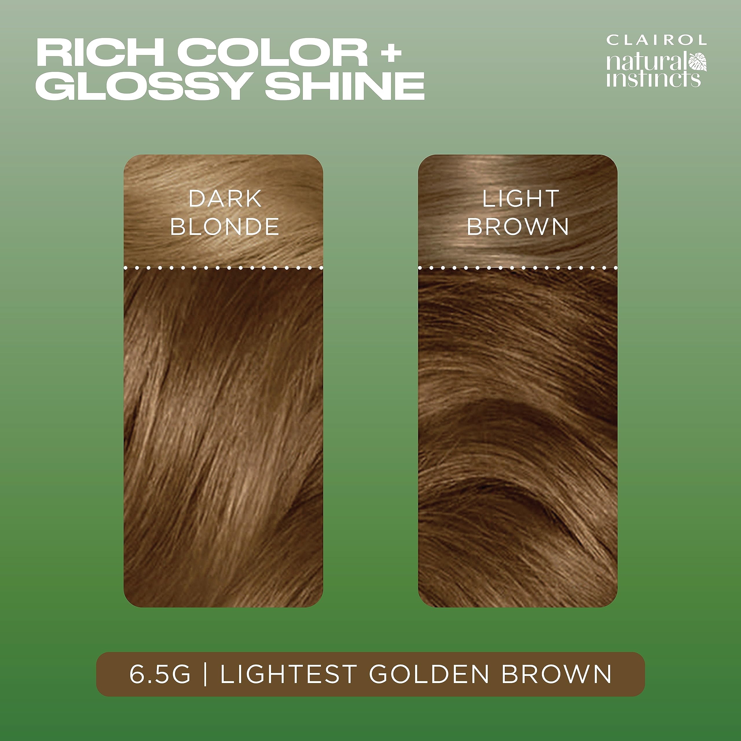 Foto 5 pulgar | Tinte Para El Cabello Clairol Natural Instincts Demi-permanent 6.5g Brown - Venta Internacional.