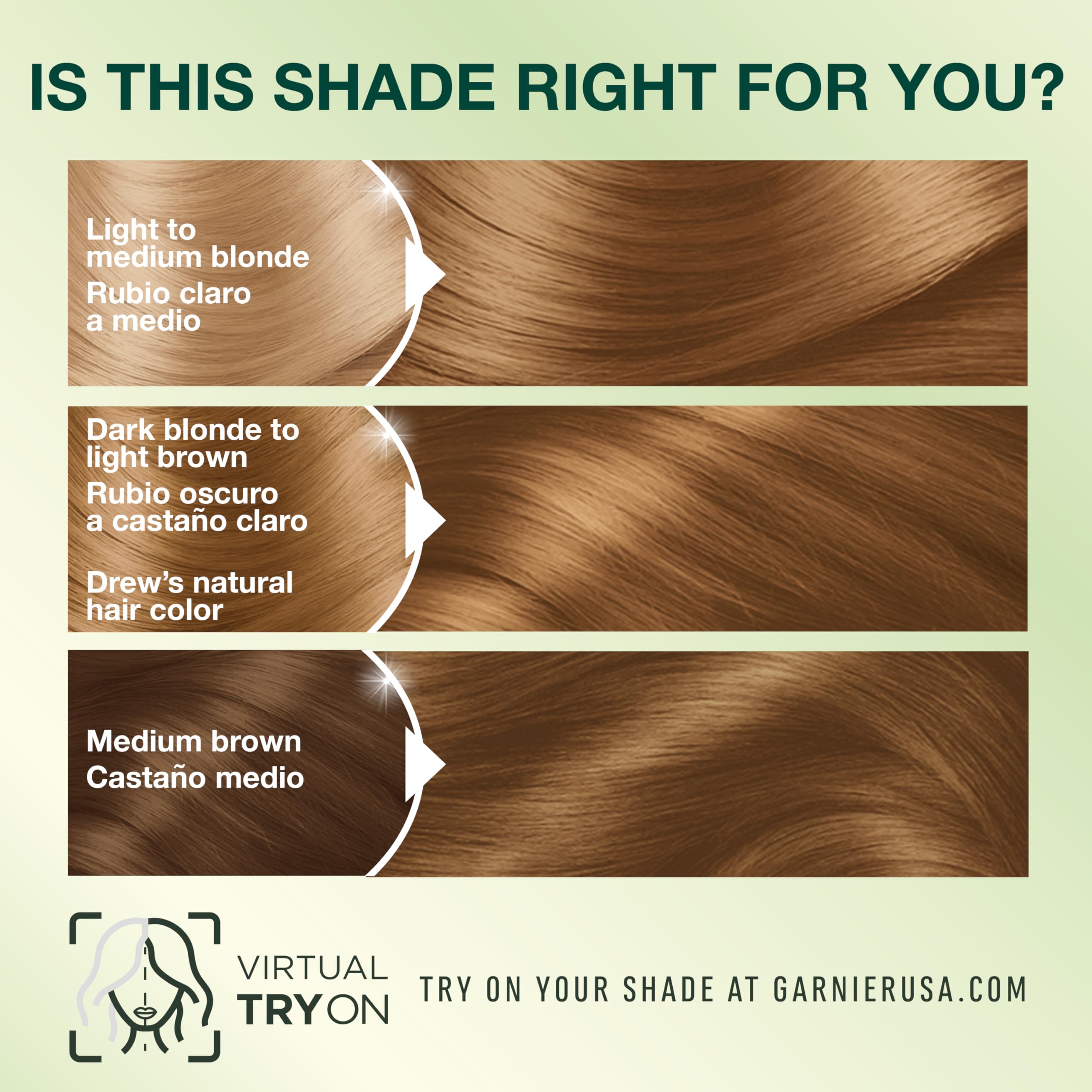 Foto 7 | Tinte Para El Cabello Garnier Nutrisse Nourishing Creme 70 Dark Blonde - Venta Internacional.