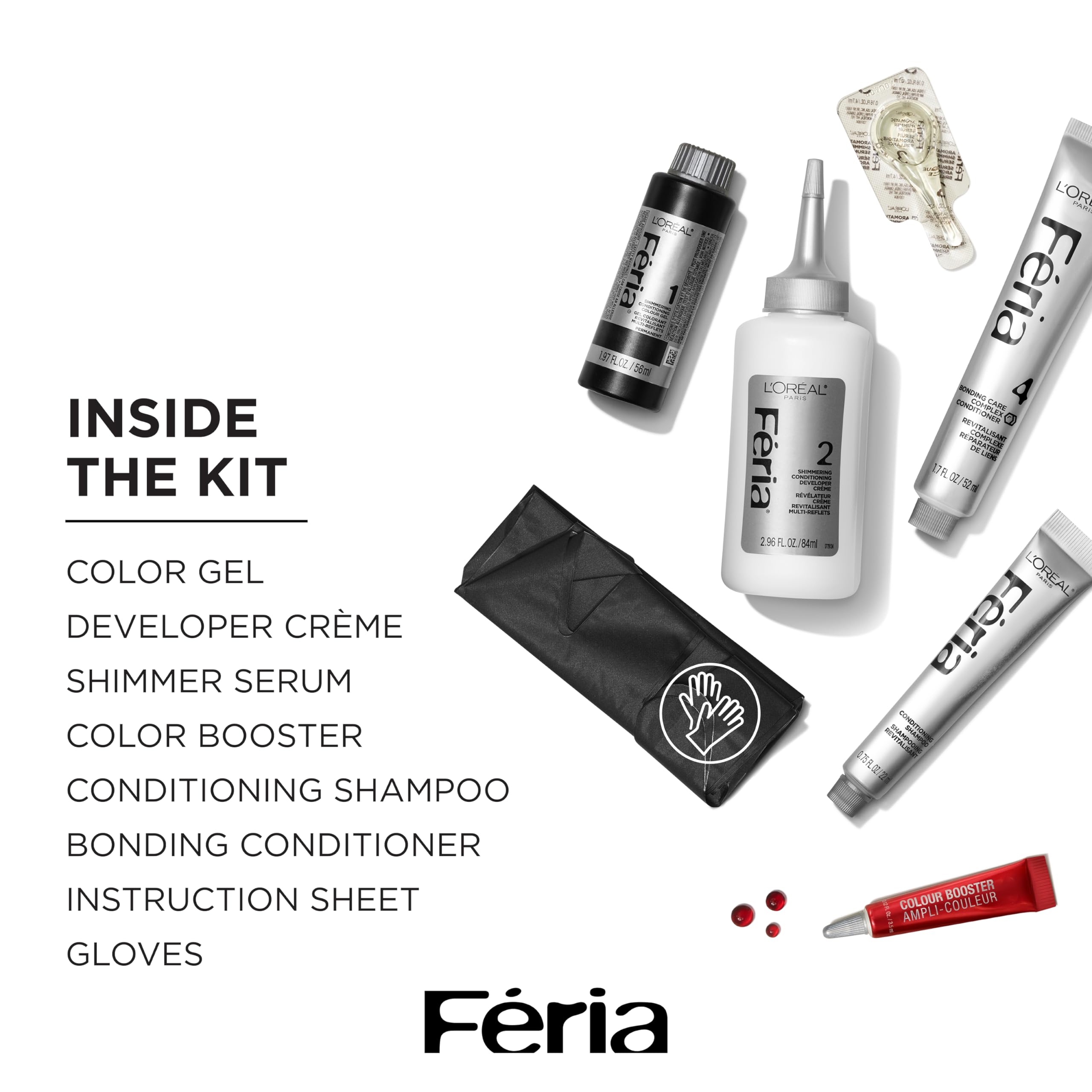 Foto 4 pulgar | Tinte Para El Cabello L'oreal Paris Feria R48 Red Velvet, Paquete De 1 - Venta Internacional.