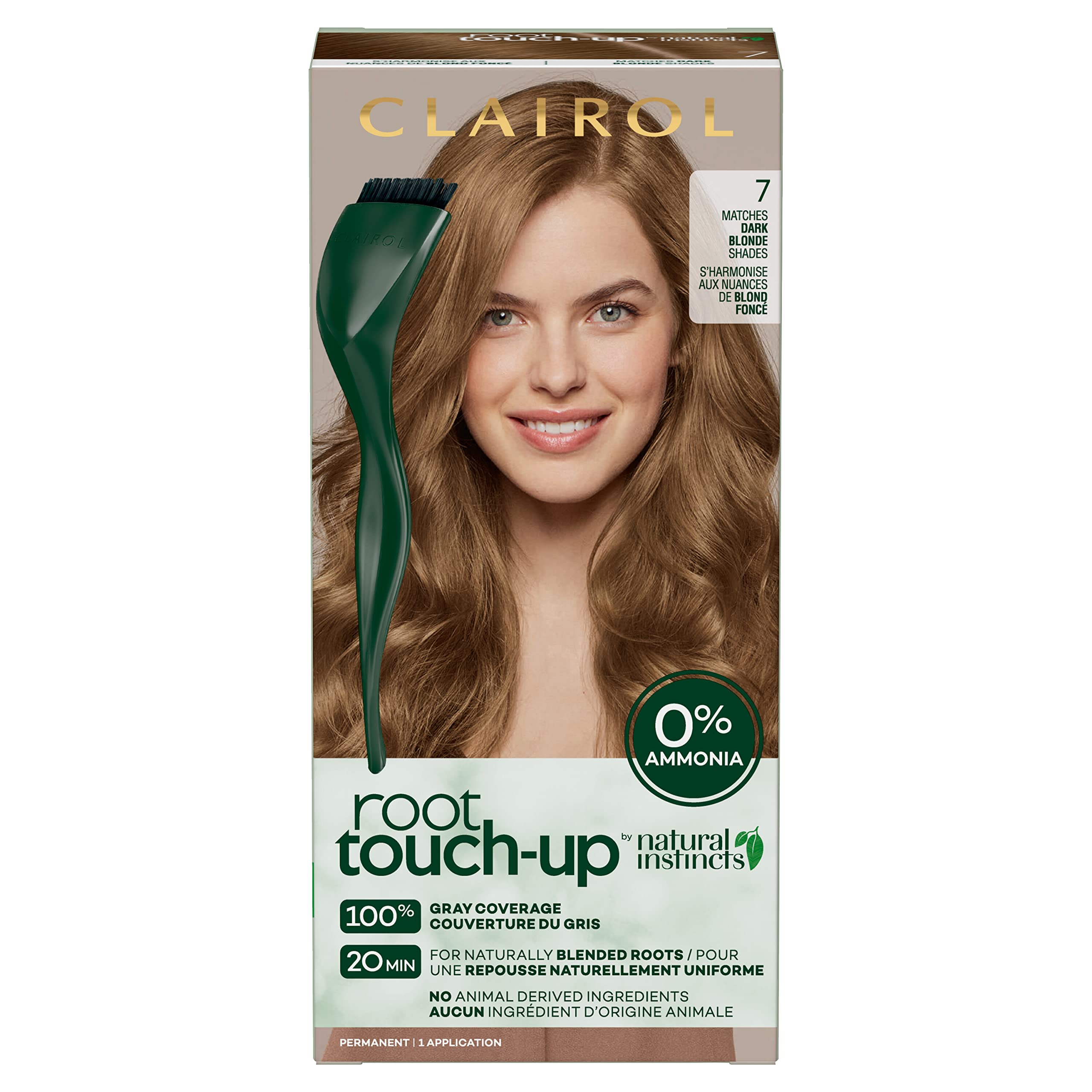 Foto 2 pulgar | Tinte Para El Cabello Clairol Root Touch-up Natural Instincts 7 Blonde - Venta Internacional.