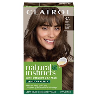 Foto 1 | Tinte Para El Cabello Clairol Natural Instincts Demi-permanent 6a Marrón Claro - Venta Internacional.