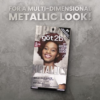 Foto 5 | Tinte De Pelo Got2b Metallics Permanent M65 Deep Red - Venta Internacional.