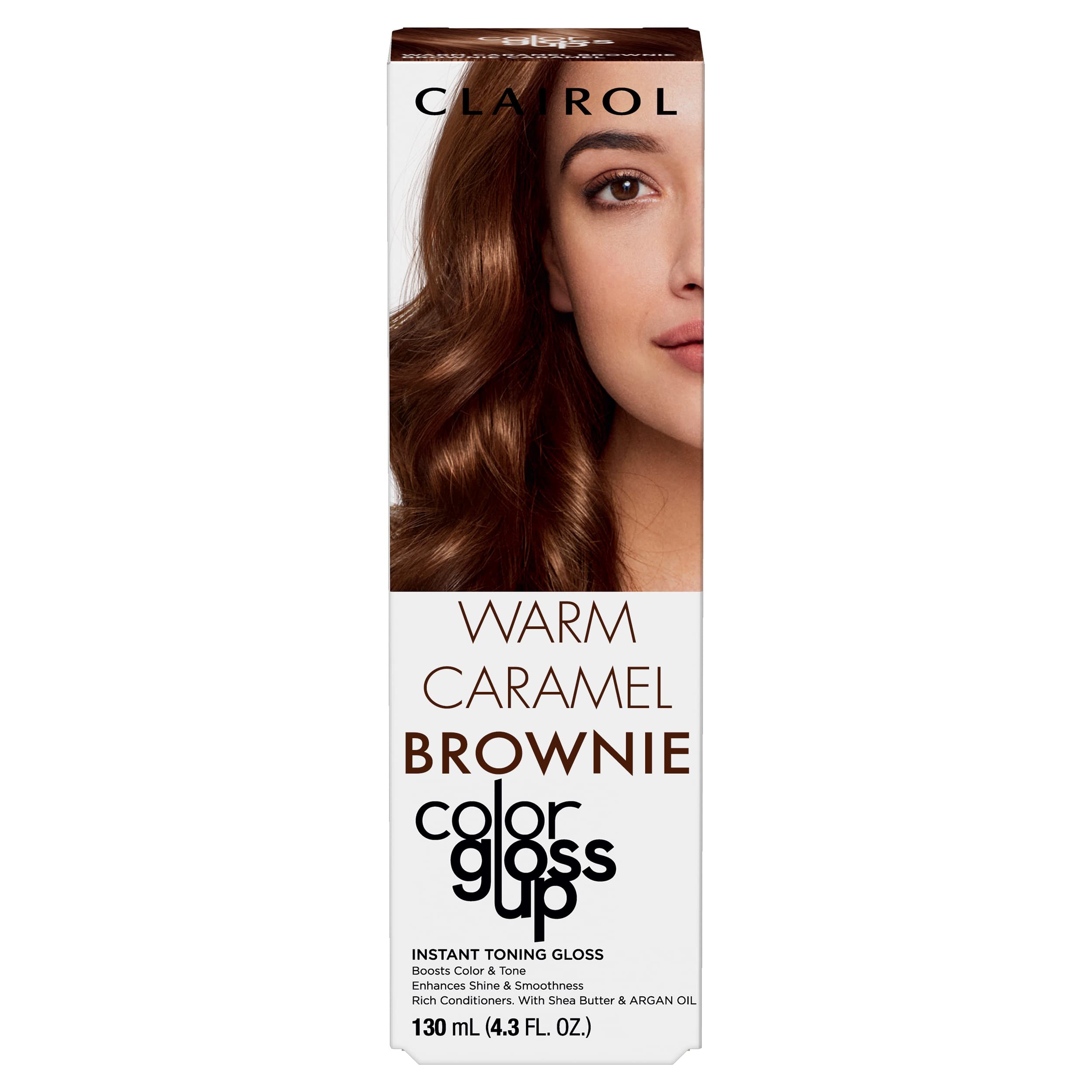 Foto 2 pulgar | Tinte Para El Cabello Clairol Color Gloss Up Warm Caramel Brownie Pack 1 - Venta Internacional.