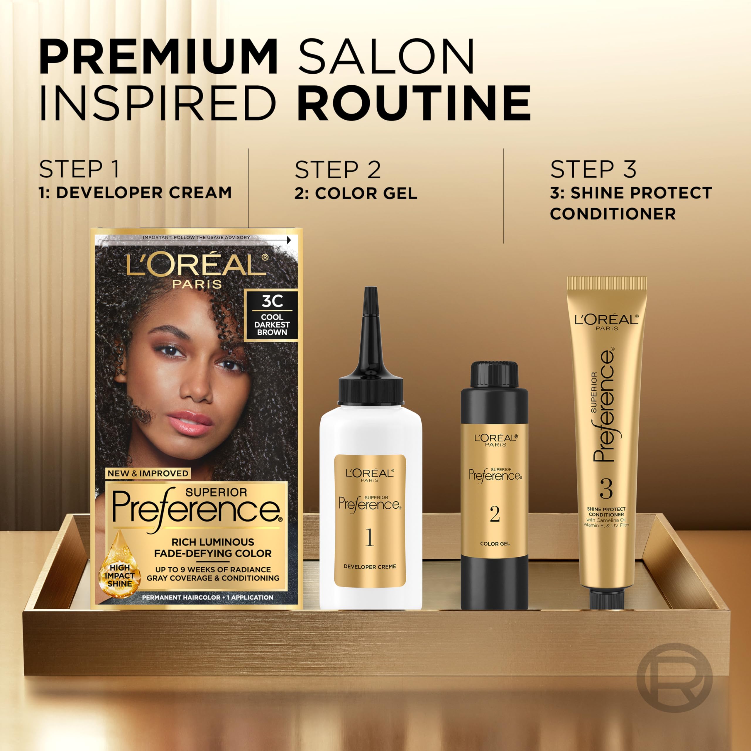 Foto 4 pulgar | Tinte Para El Cabello L'oreal Paris Superior Preference 8g Golden Blonde - Venta Internacional.