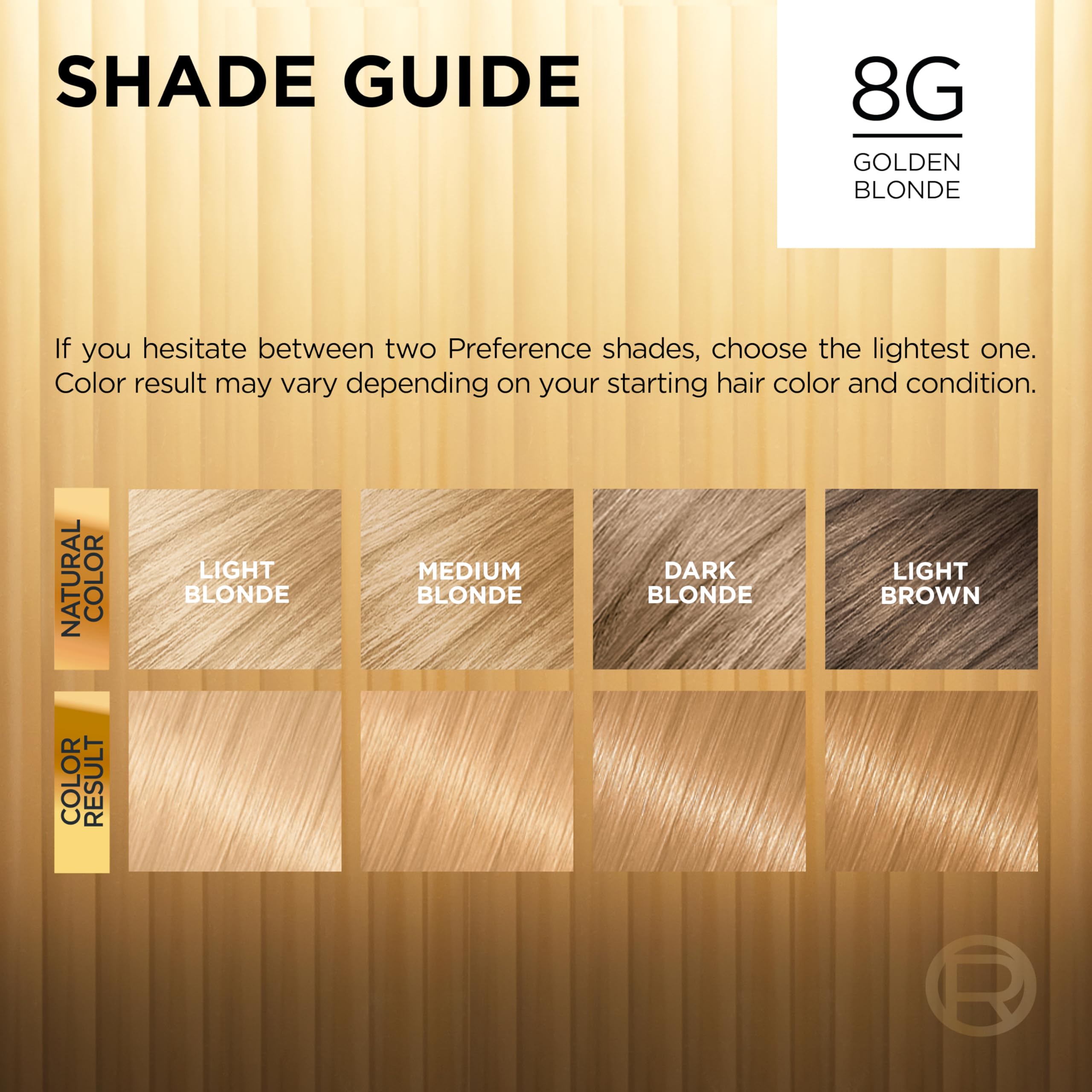 Foto 6 pulgar | Tinte Para El Cabello L'oreal Paris Superior Preference 8g Golden Blonde - Venta Internacional.