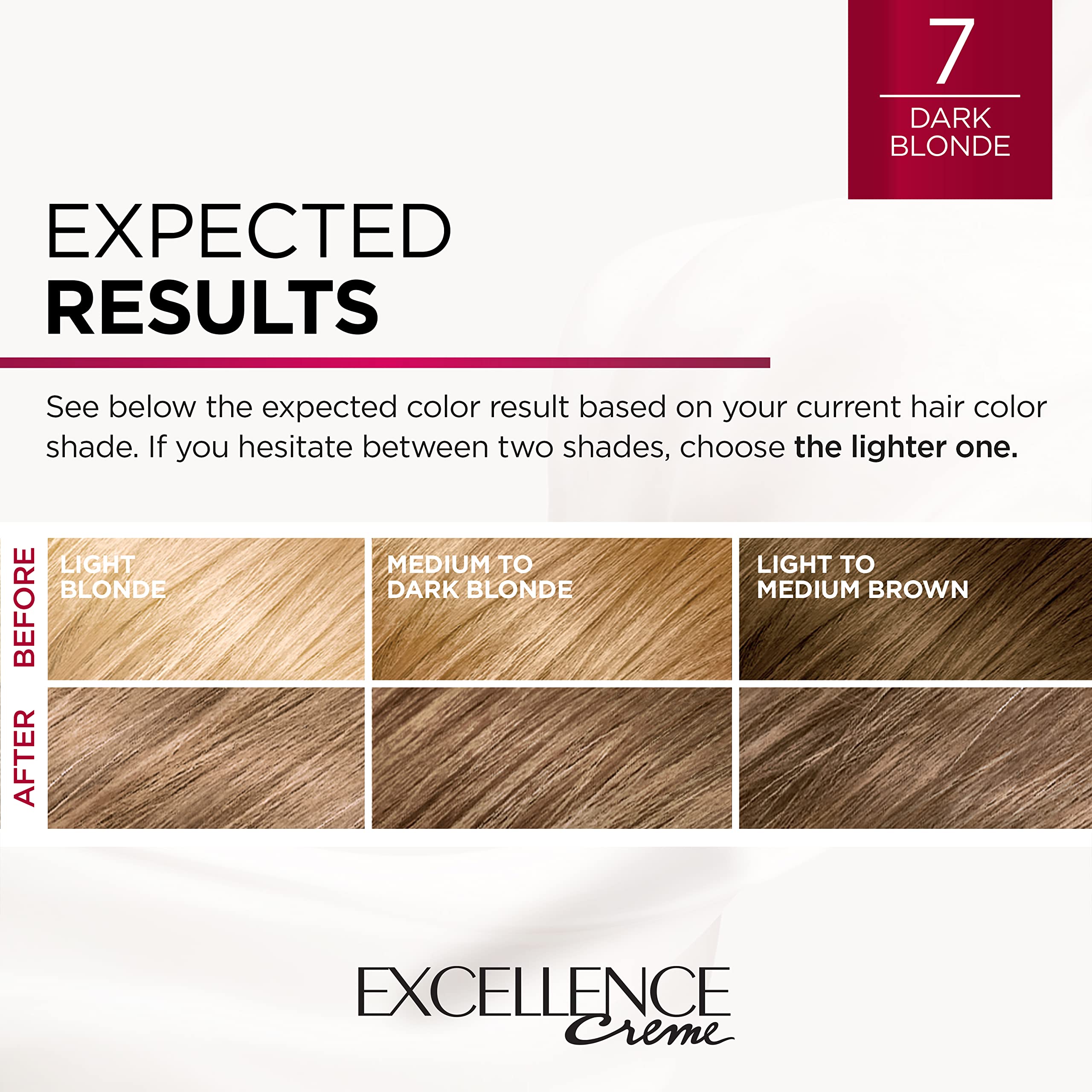 Foto 8 pulgar | Tinte De Pelo L'oreal Paris Excellence Creme 7 Dark Blonde X2 - Venta Internacional.