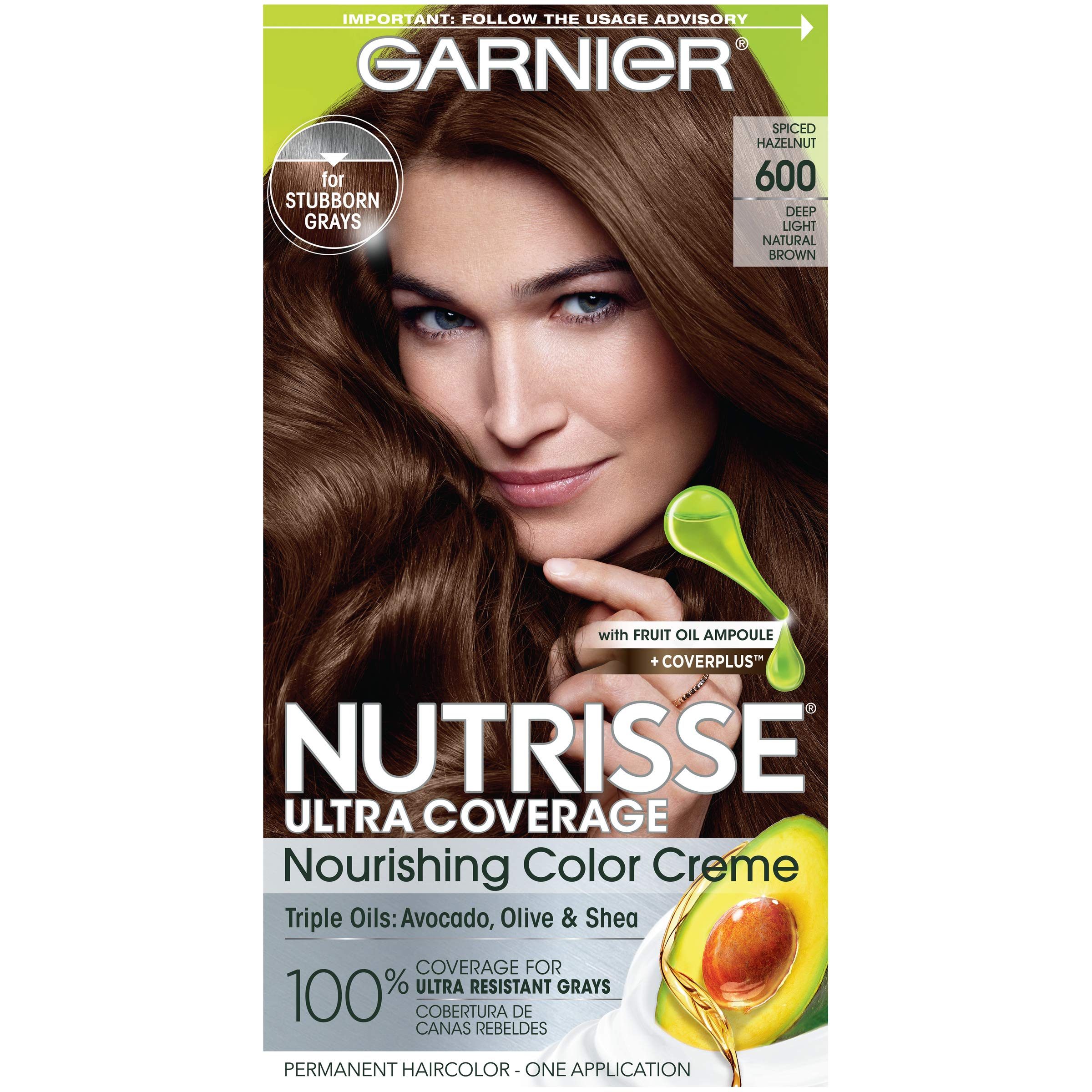 Foto 2 pulgar | Tinte Para El Cabello Garnier Nutrisse Ultra Coverage 600 Deep Brown - Venta Internacional.