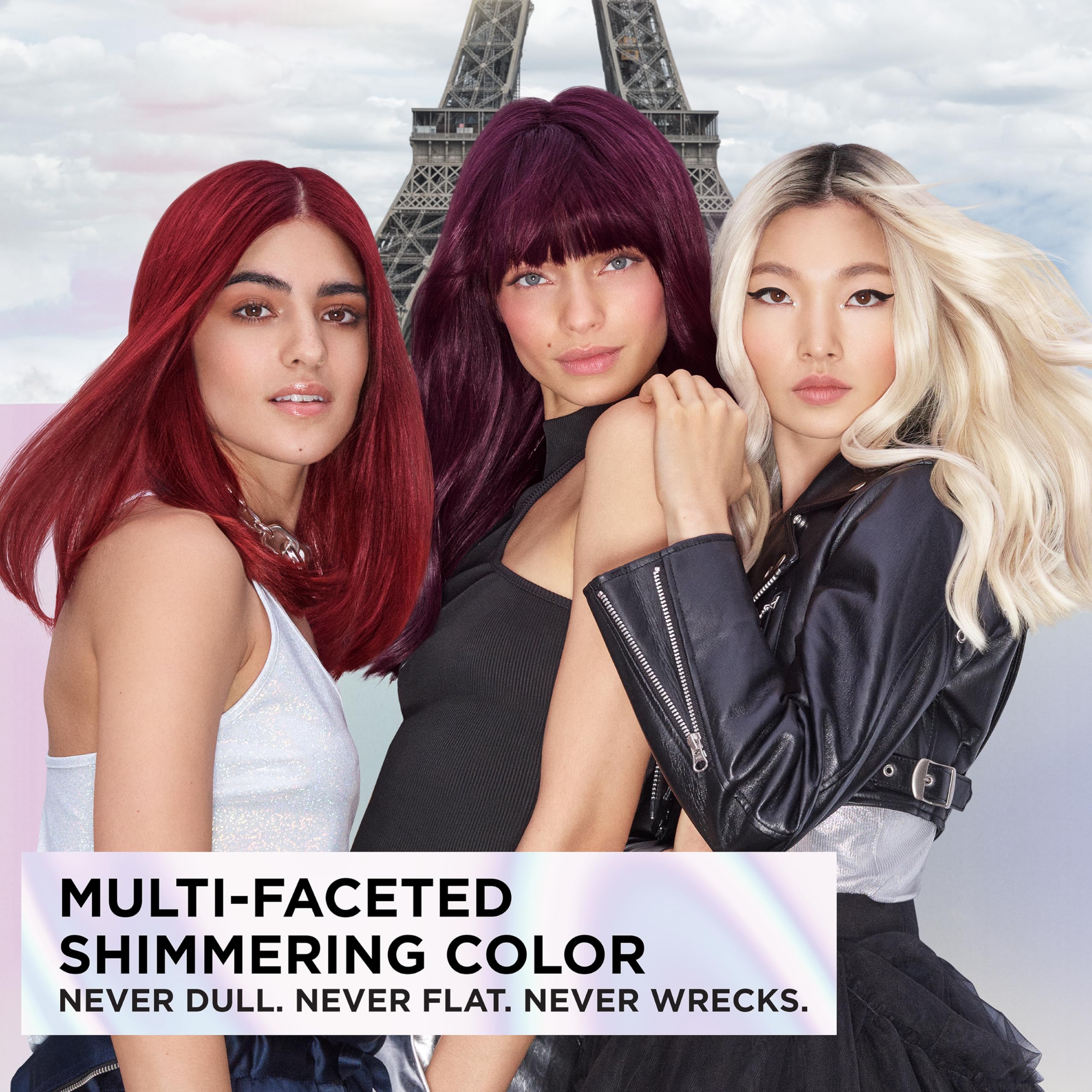 Foto 5 | Tinte Para El Cabello L'oreal Paris Feria Multifaceted Shimmering 20 Black - Venta Internacional.